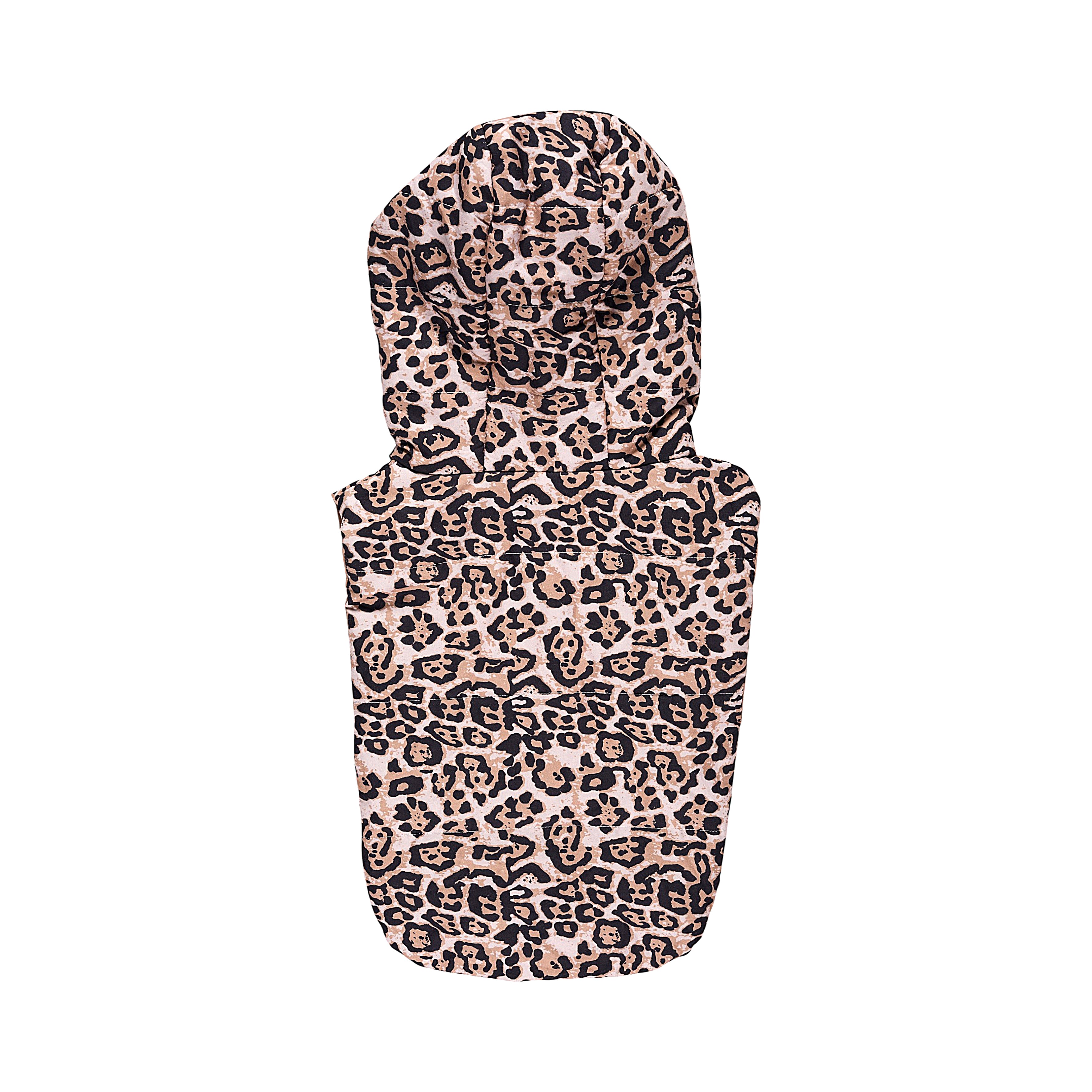 CAPUCHE DOUDOUNE LEOPARD