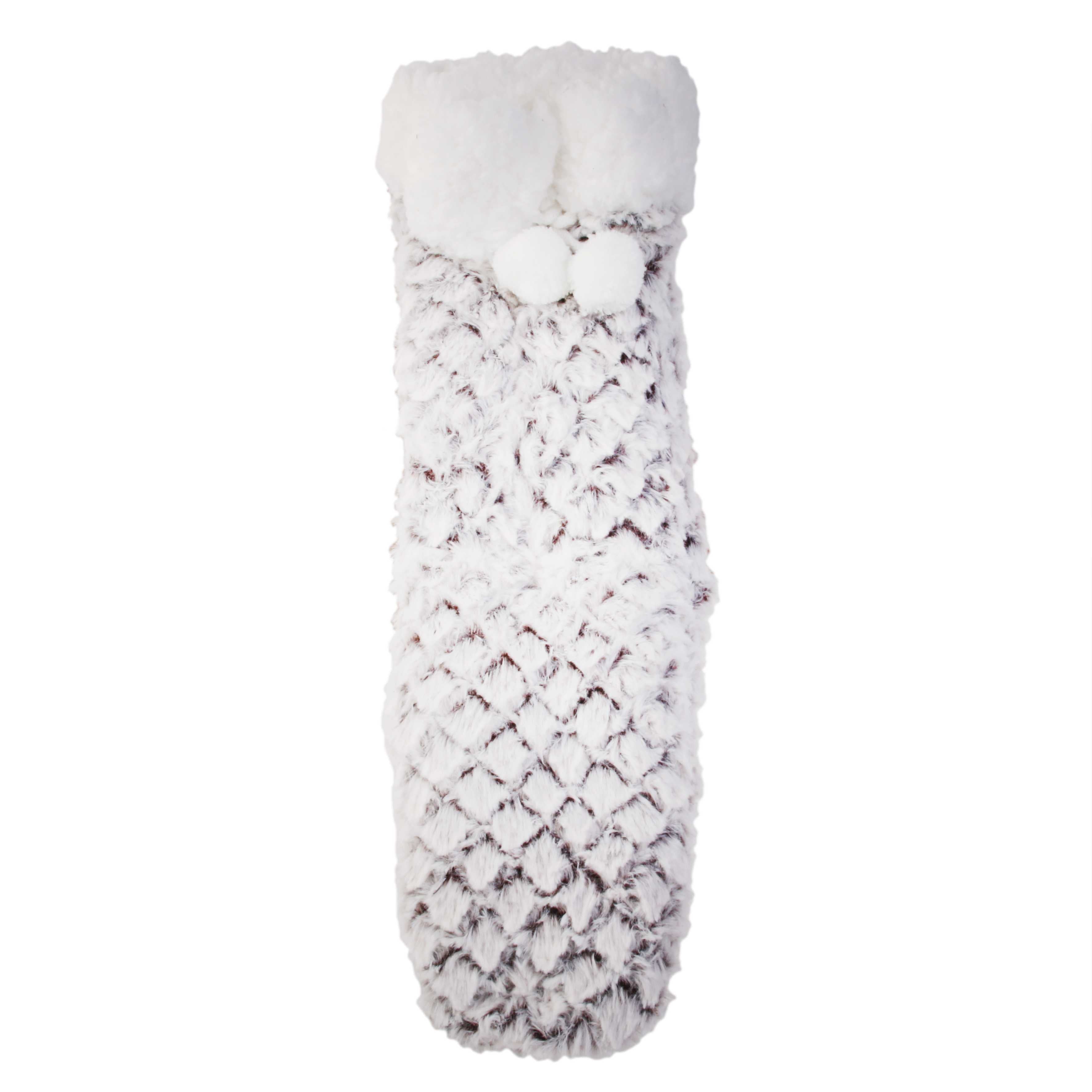 CHAUSSETTES SHERPA IMITATION FOURRURE
