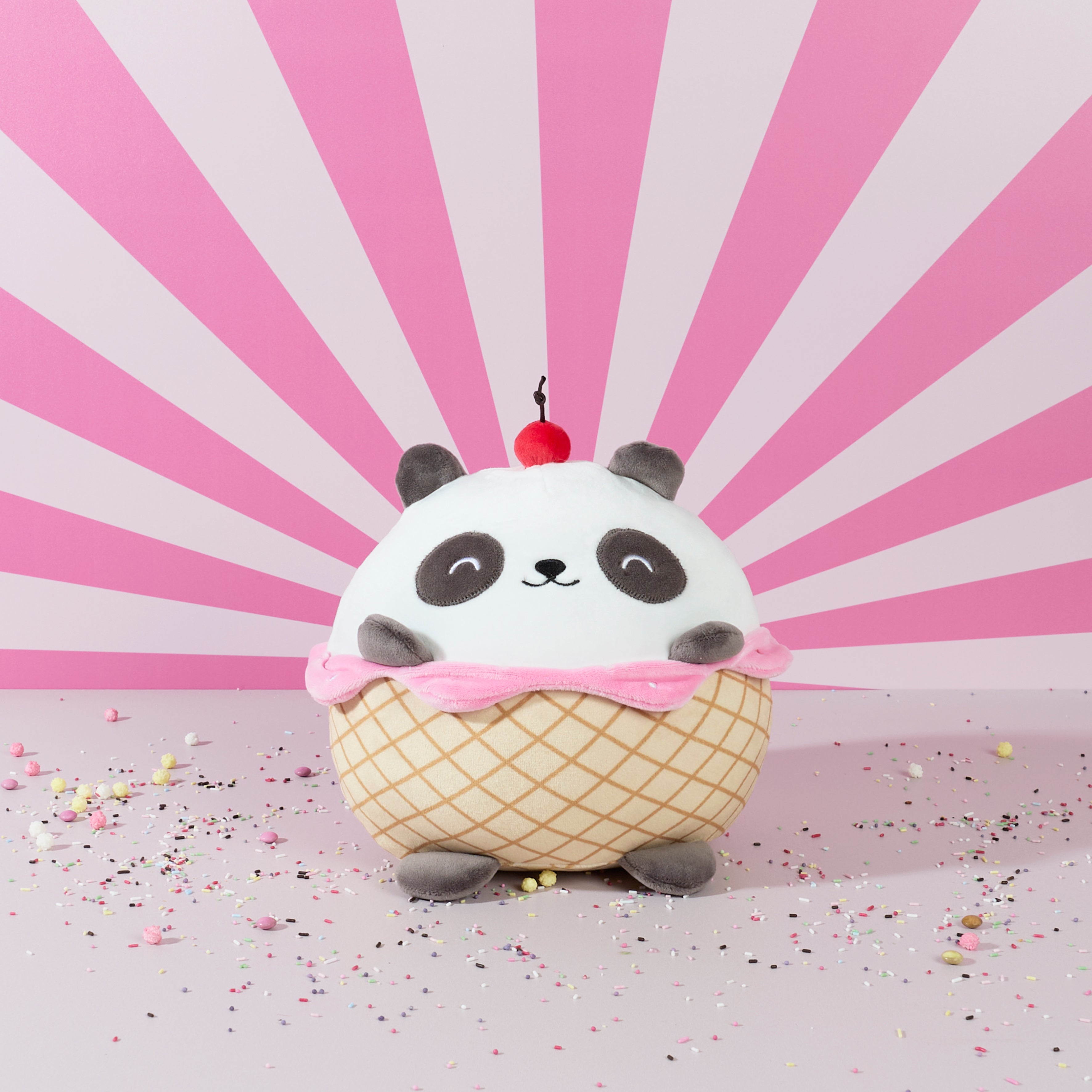PELUCHE PANDA 20CM KAWAII