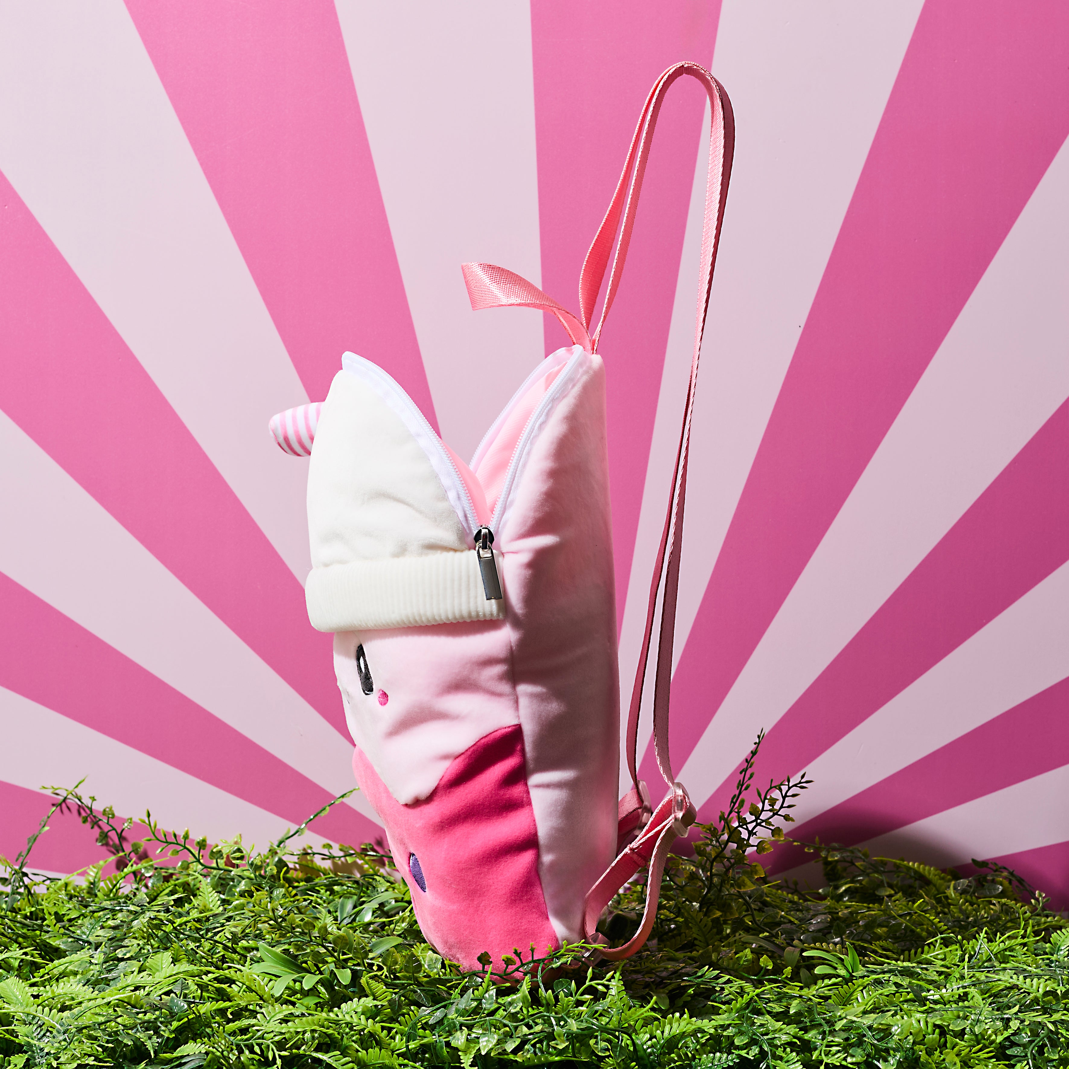 PELUCHE BUBBLE TEA SAC A DOS ROSE KAWAII
