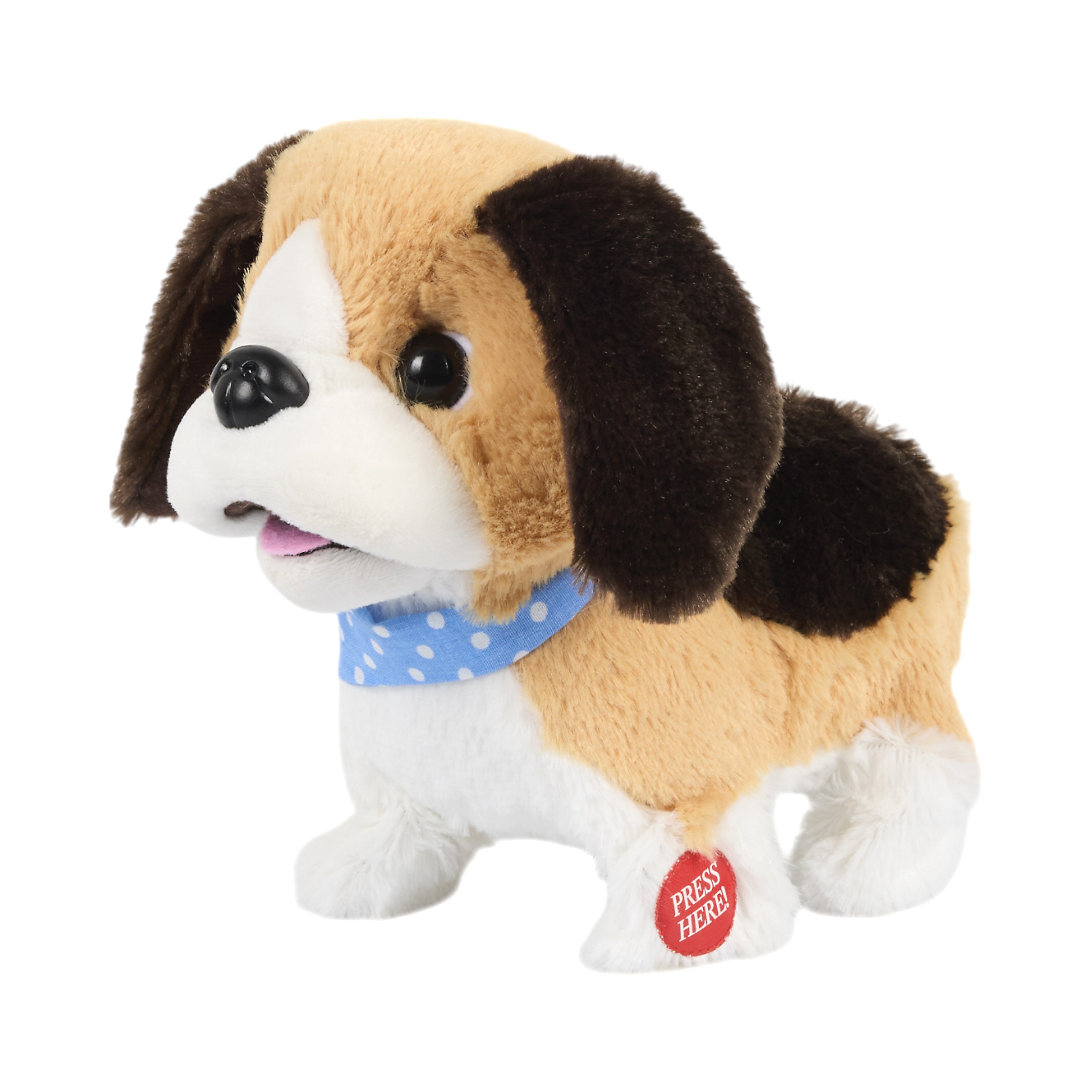 PELUCHE CHIEN GALIPETTE A PILES