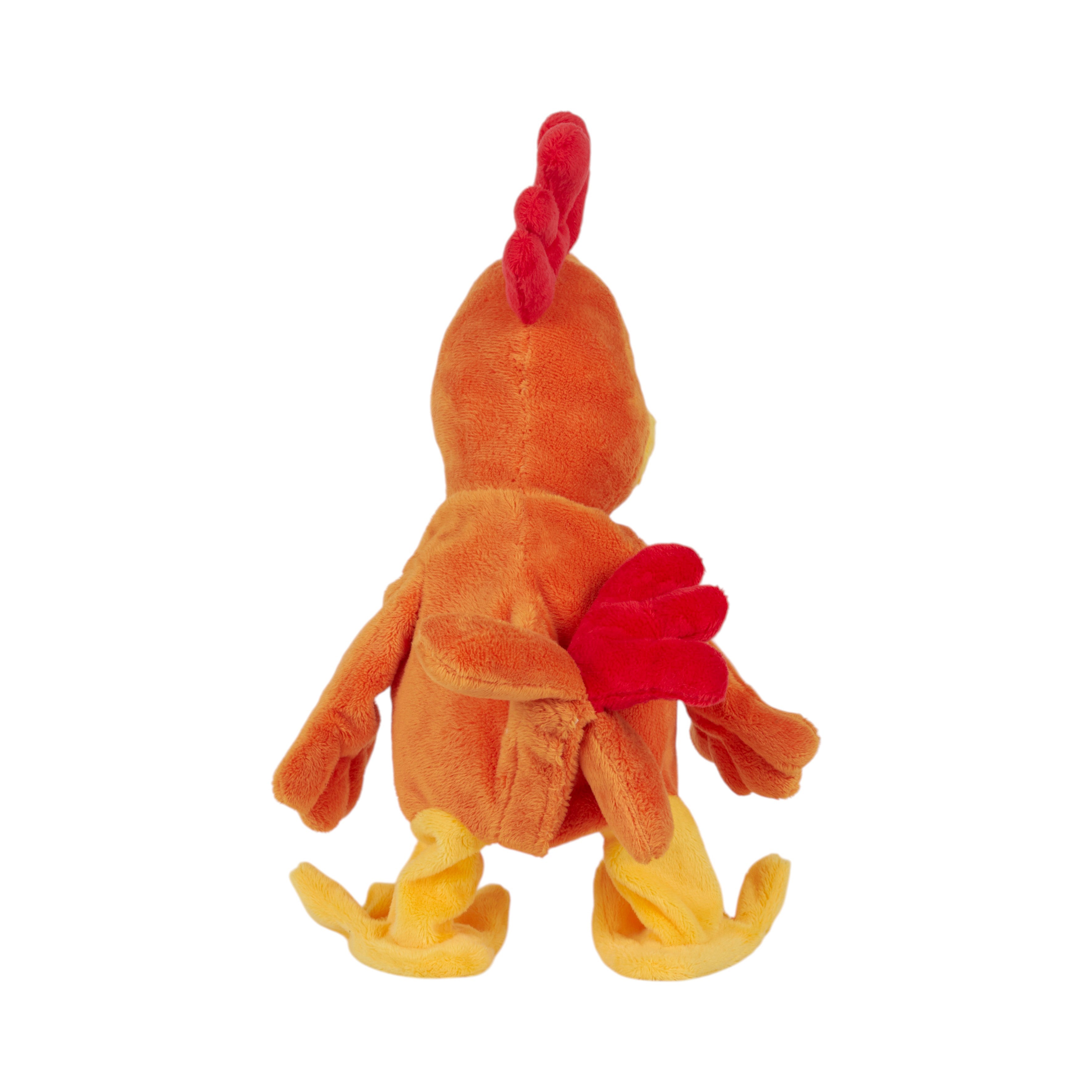 PELUCHE COQ CHANTEUR A PILES
