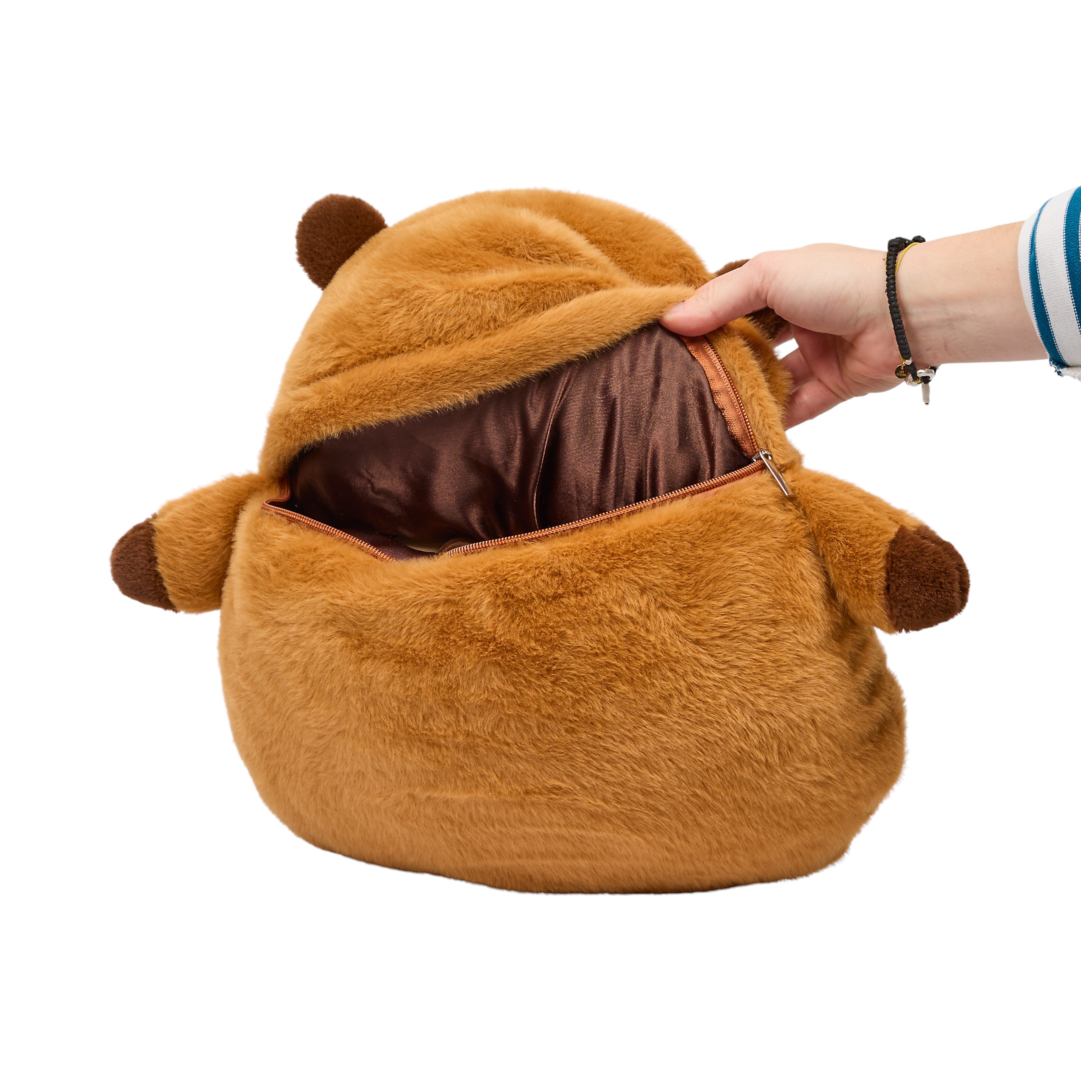 PELUCHE MAMAN BEBE CAPYBARA