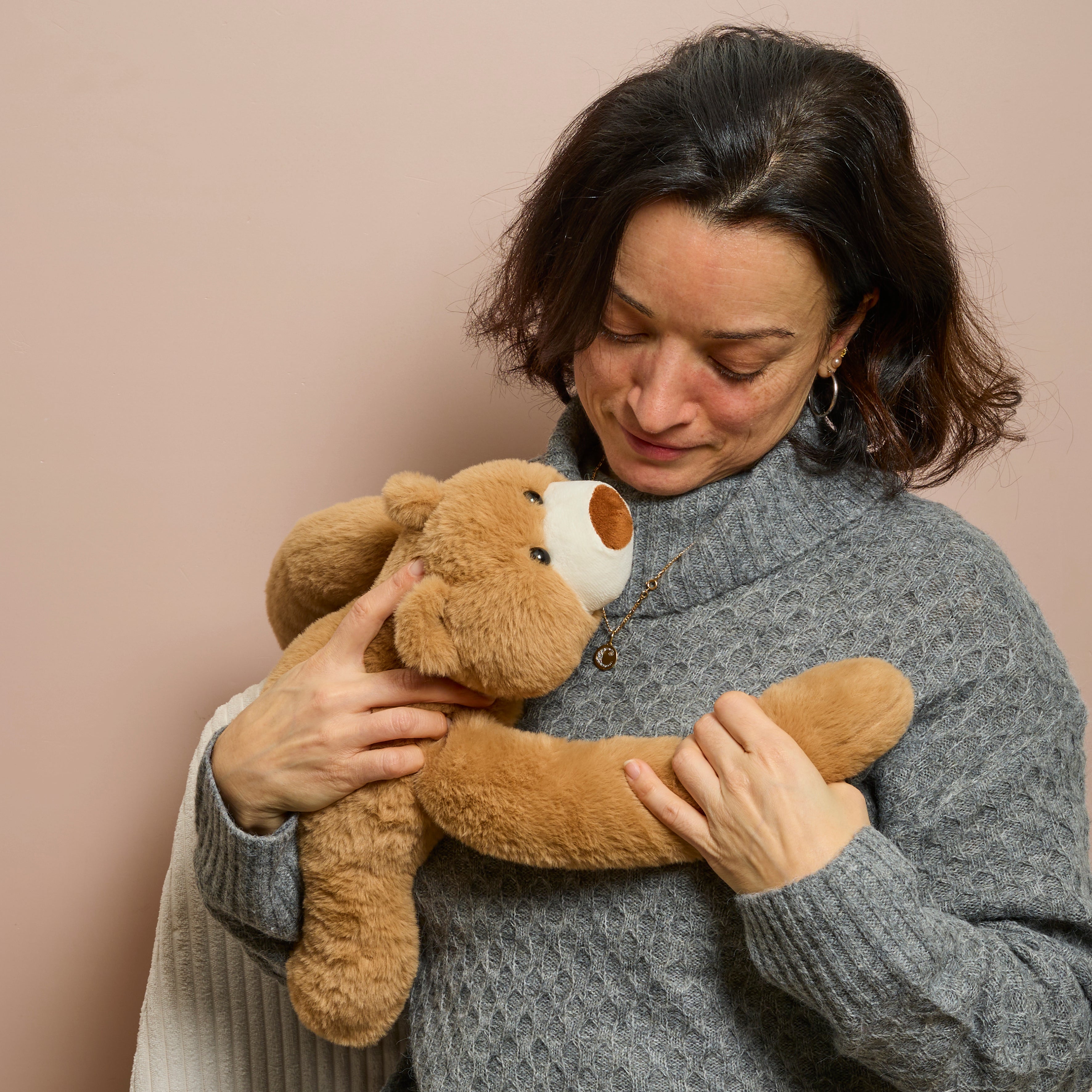 PELUCHE OURS LESTEE MICRO ONDABLE