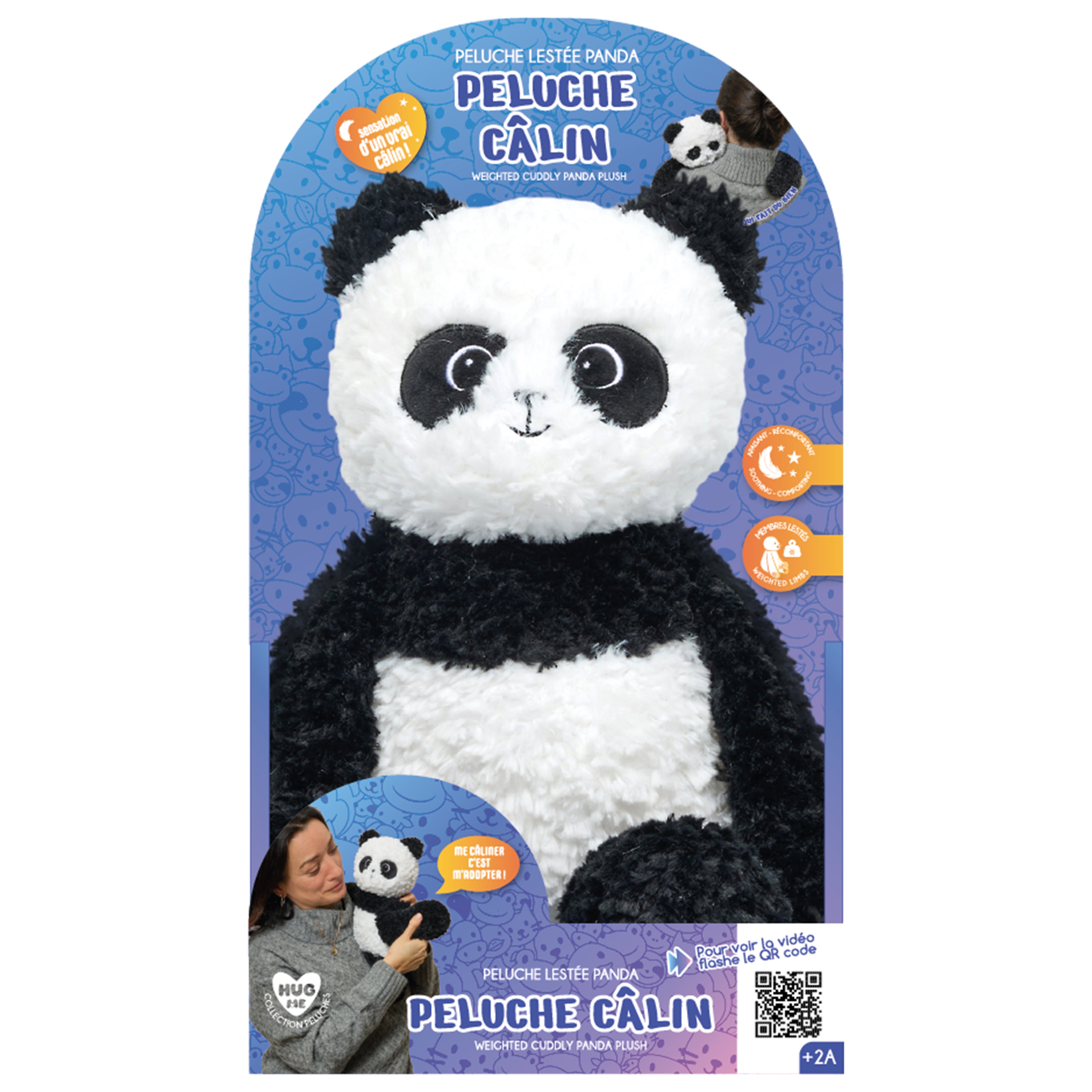 PELUCHE PANDA CALIN LESTEE