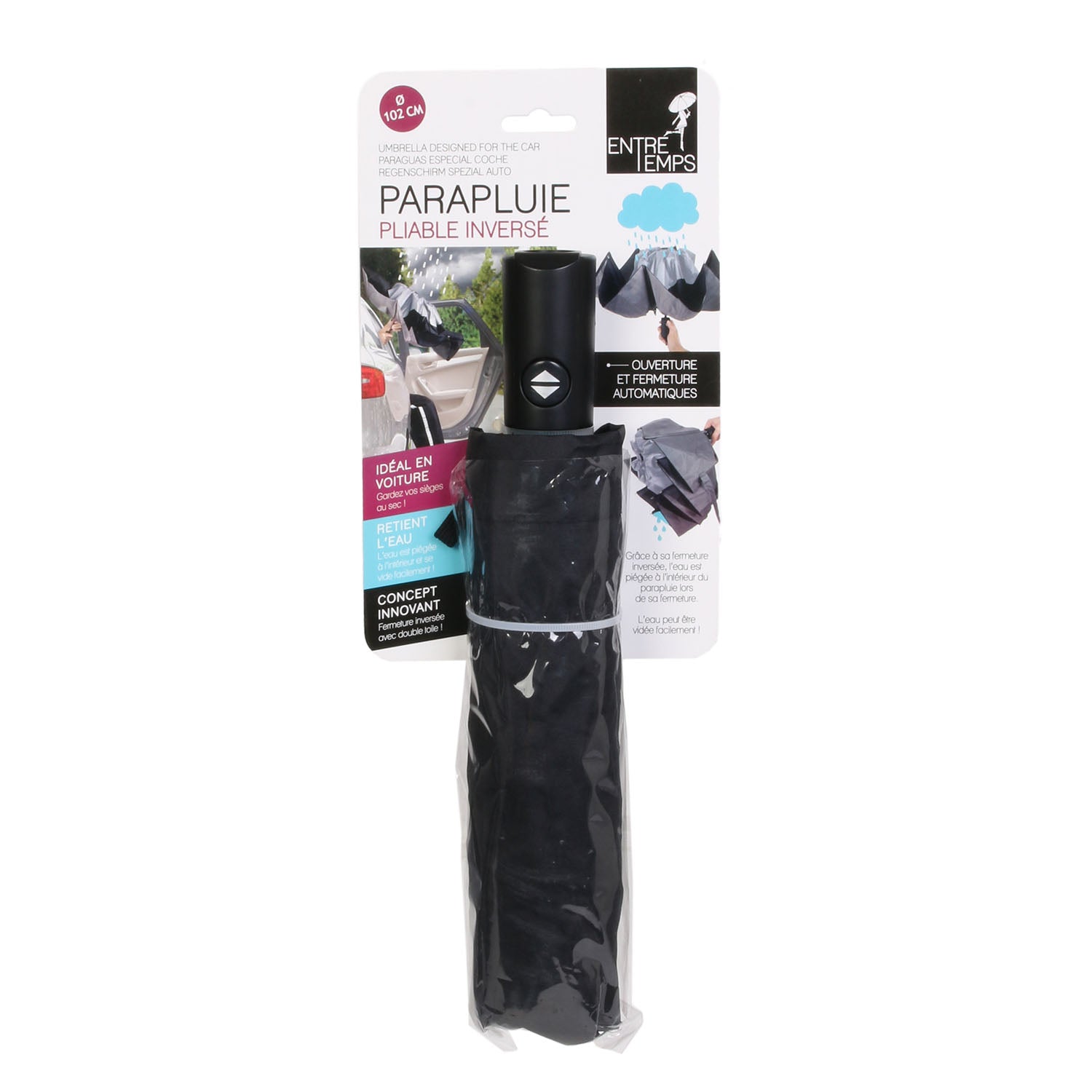 PARAPLUIE PLIABLE INVERSE
