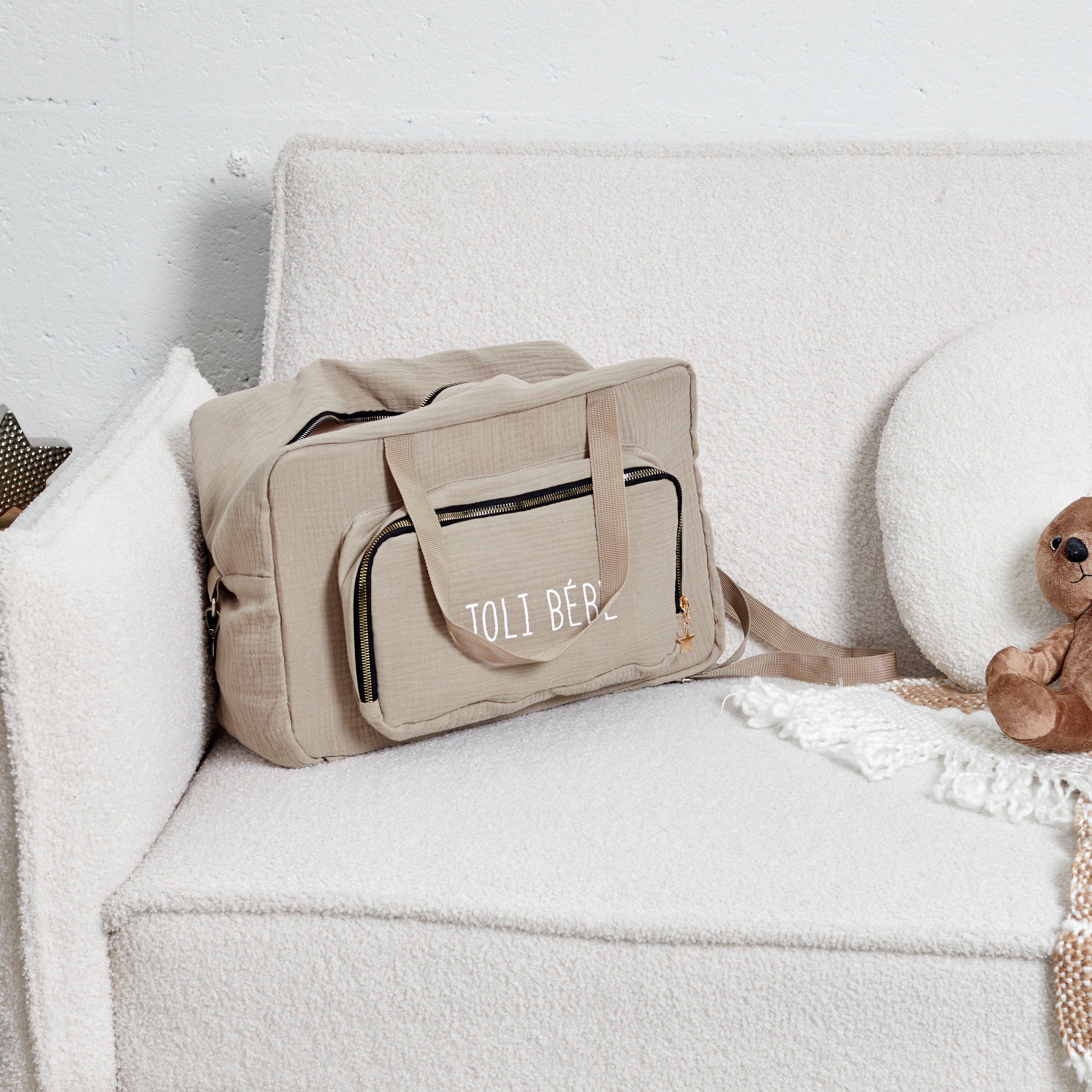 SAC DE TRANSPORT BEBE 40X19X26CM