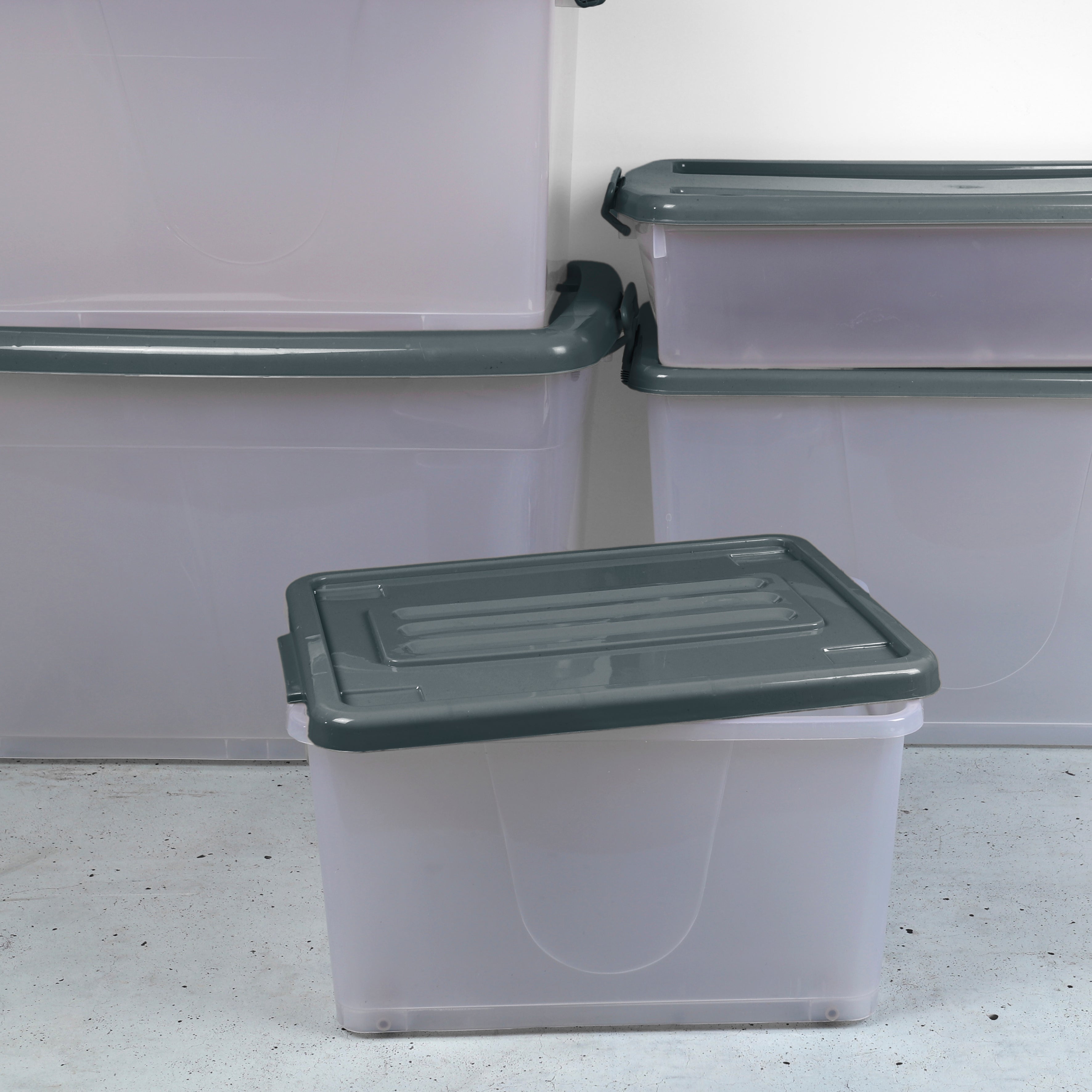 BOITE DE RANGEMENT PLASTIQUE 35L