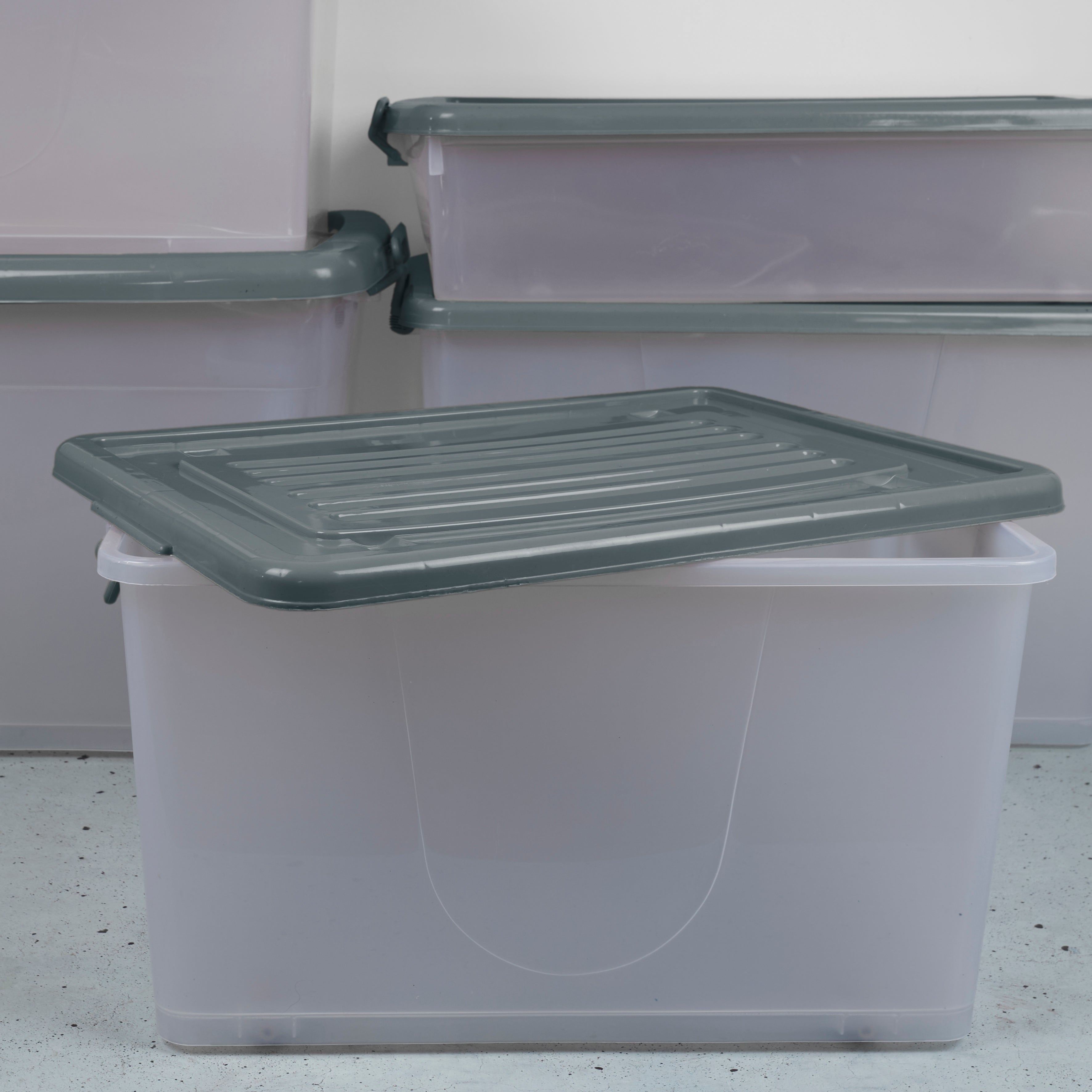BOITE DE RANGEMENT PLASTIQUE 60L