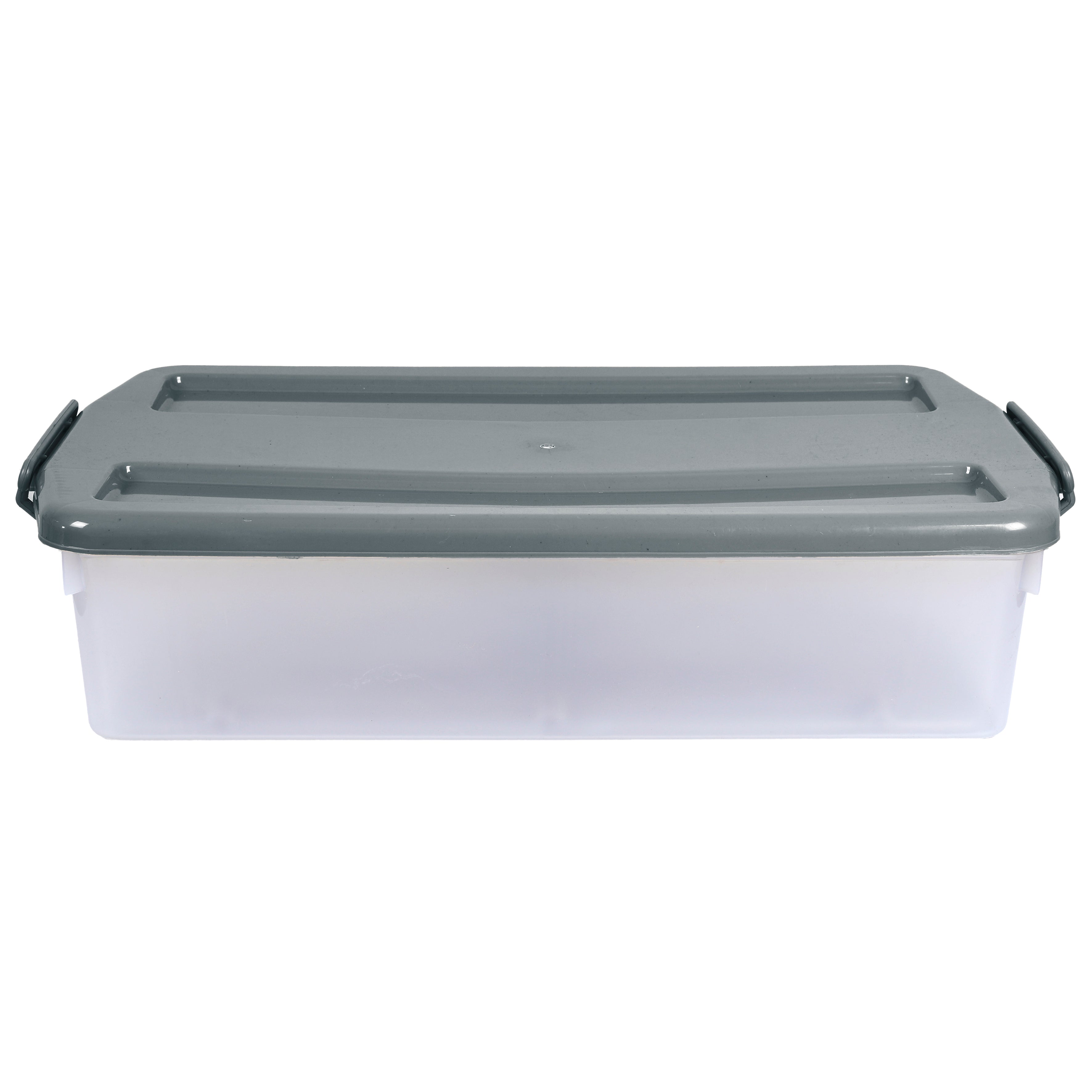 BOITE DE RANGEMENT PLASTIQUE DESSOUS DE LIT 45L