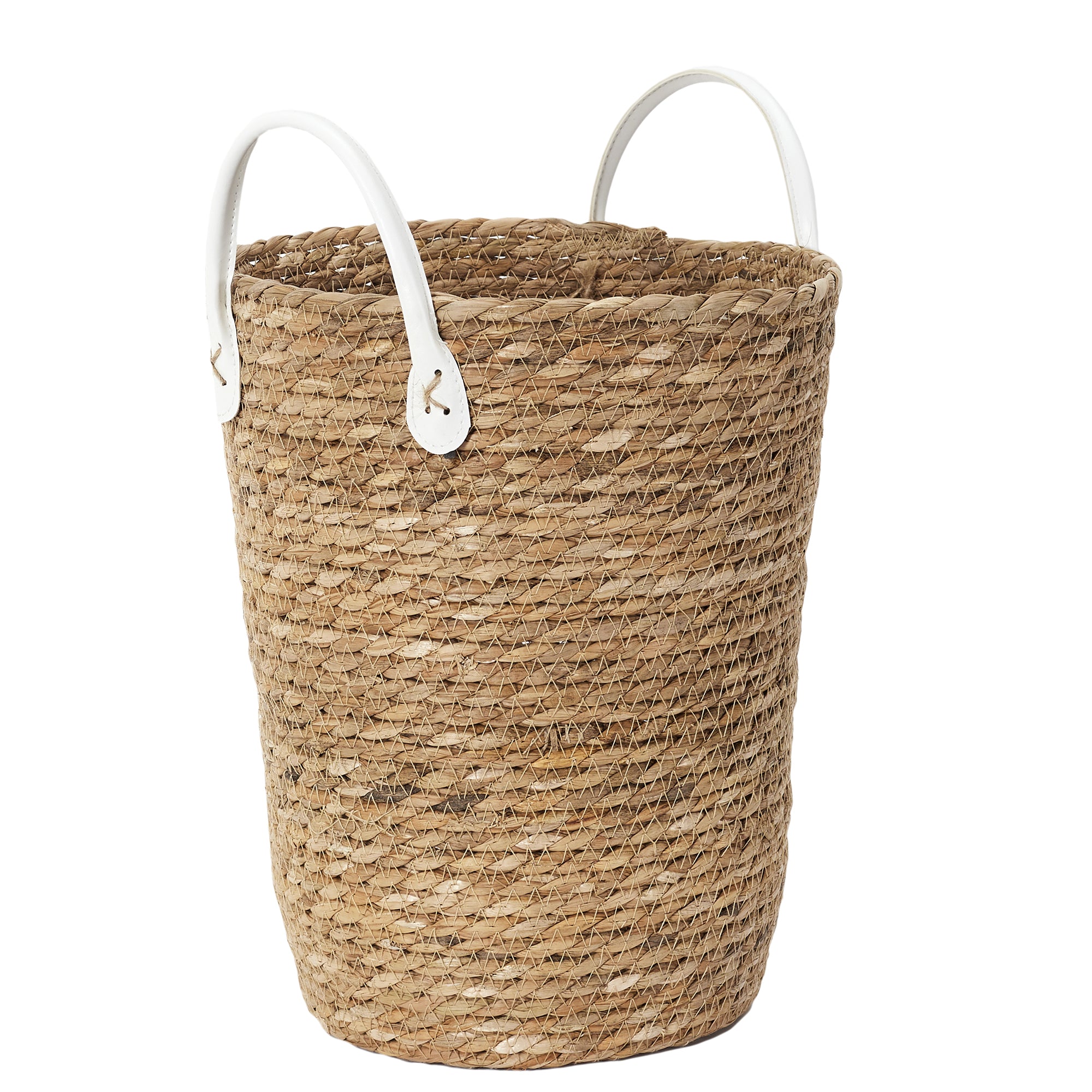 PANIER TRESSE ANSES SIMILI X3