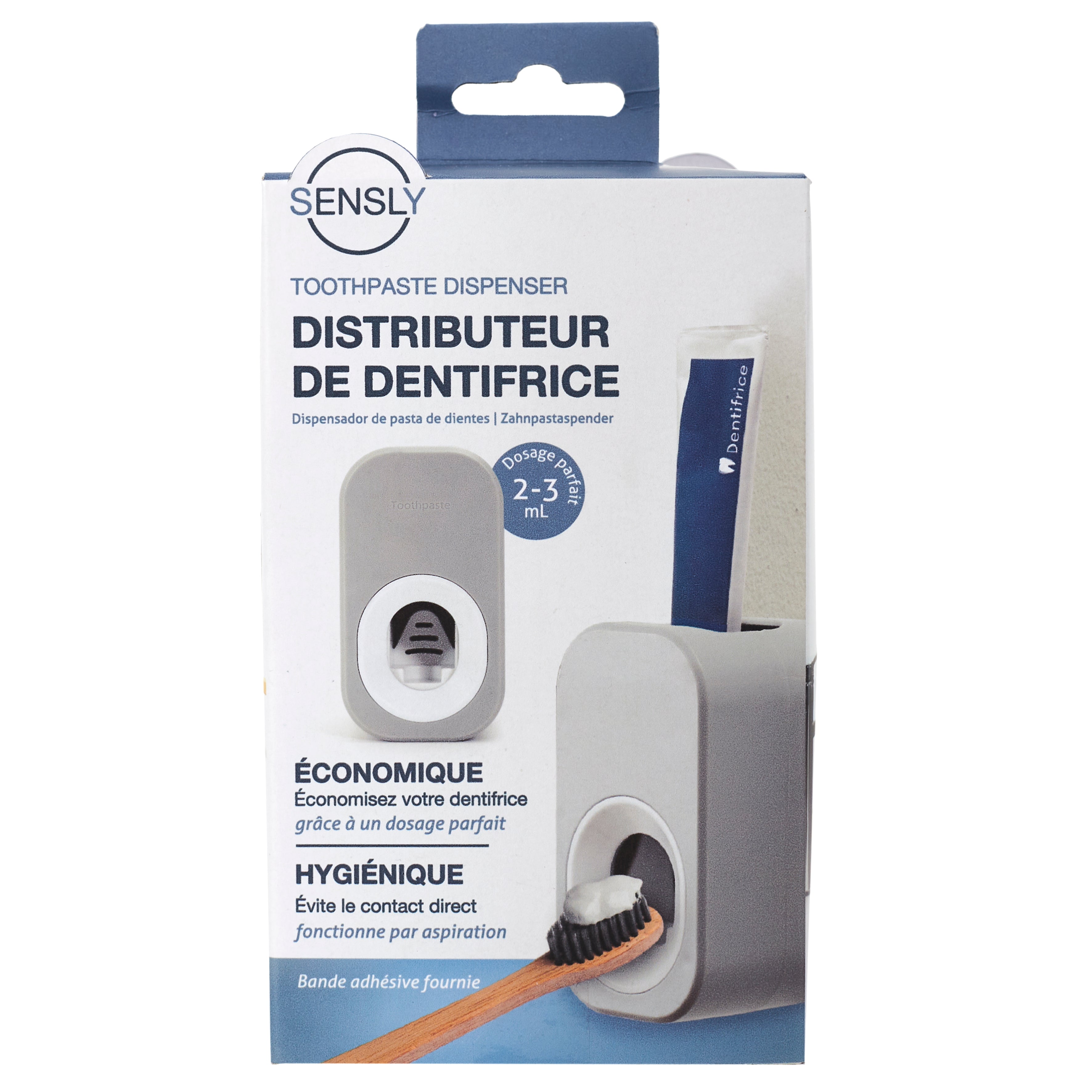 DISTRIBUTEUR DE DENTIFRICE MURAL