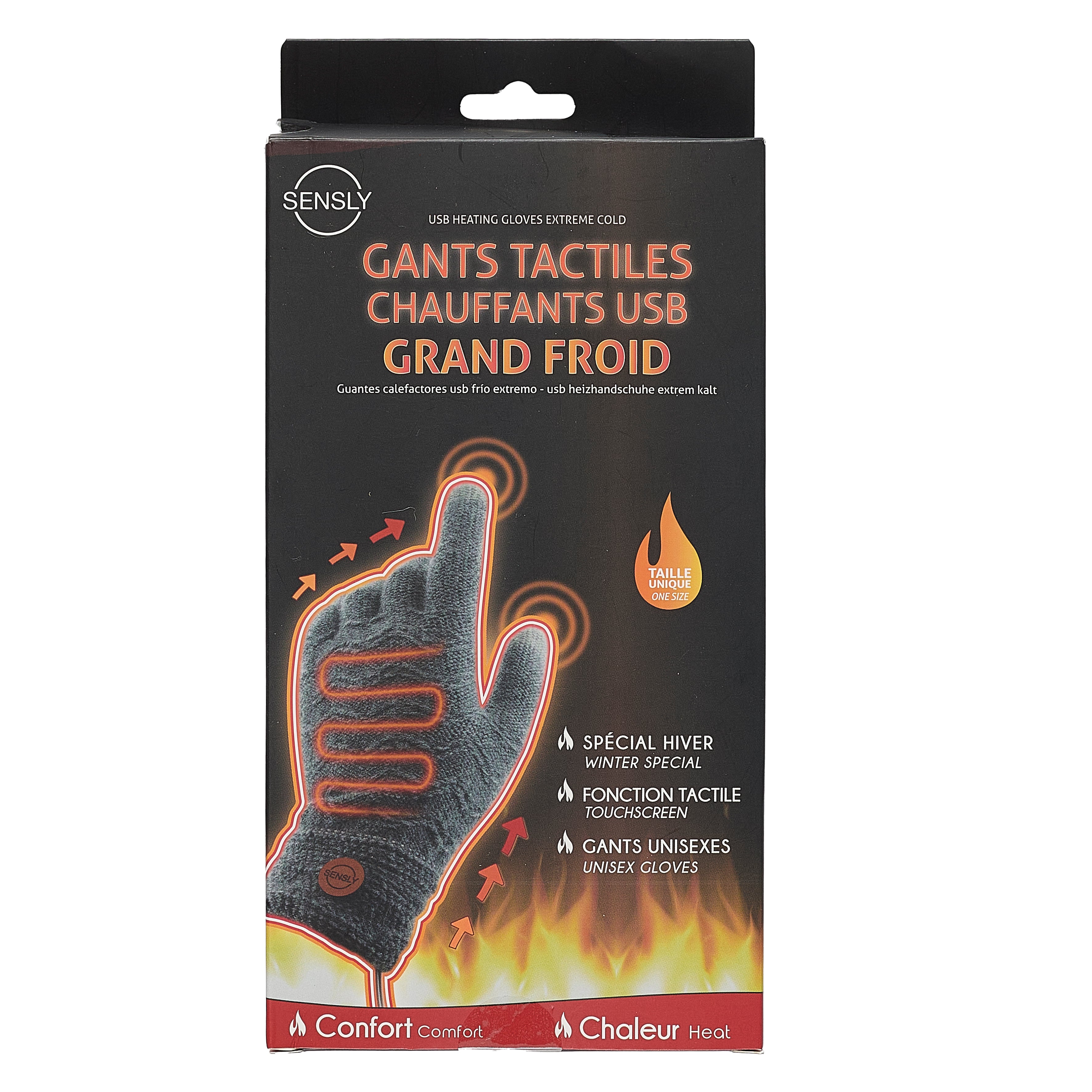 GANTS CHAUFFANTS USB
