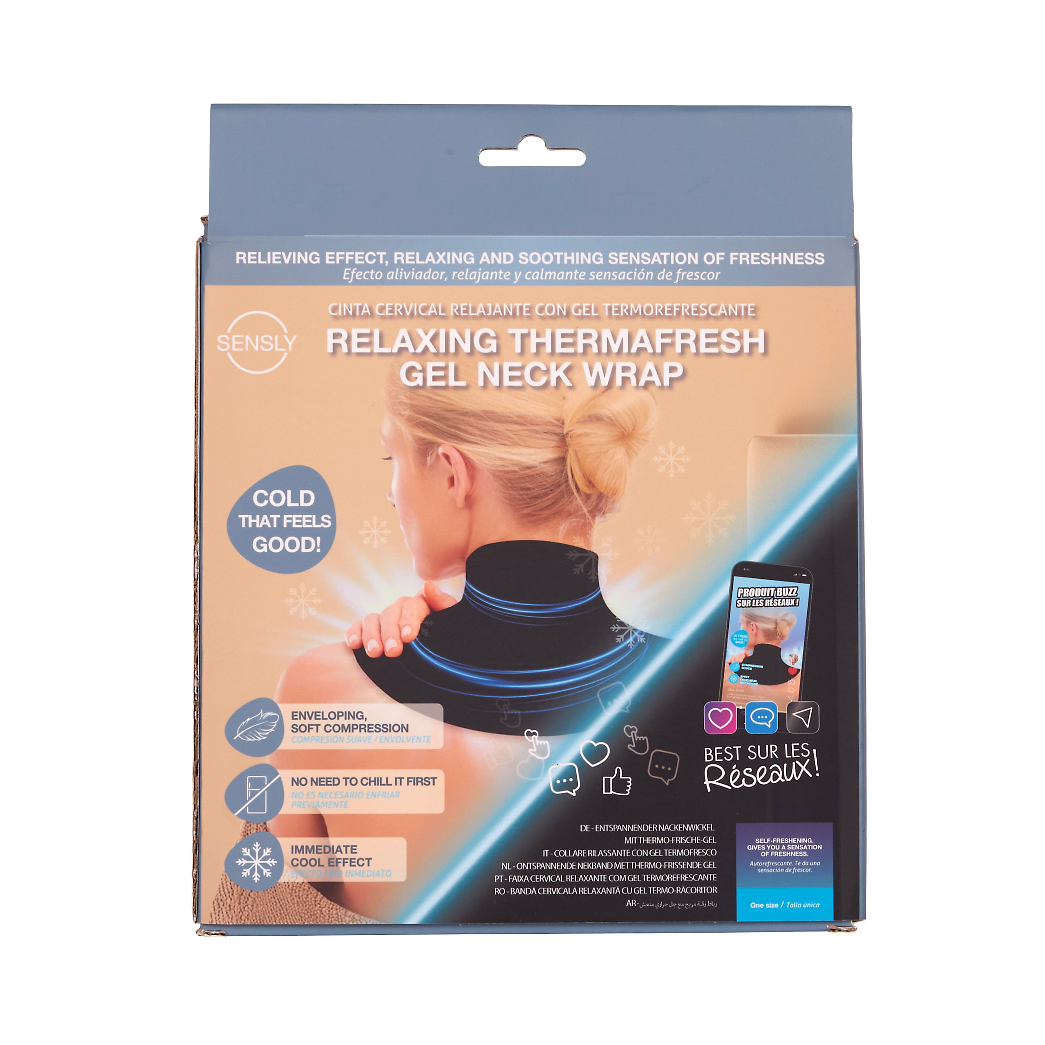 TOUR DE COU RELAXANT GEL THERMAFRAICHEUR