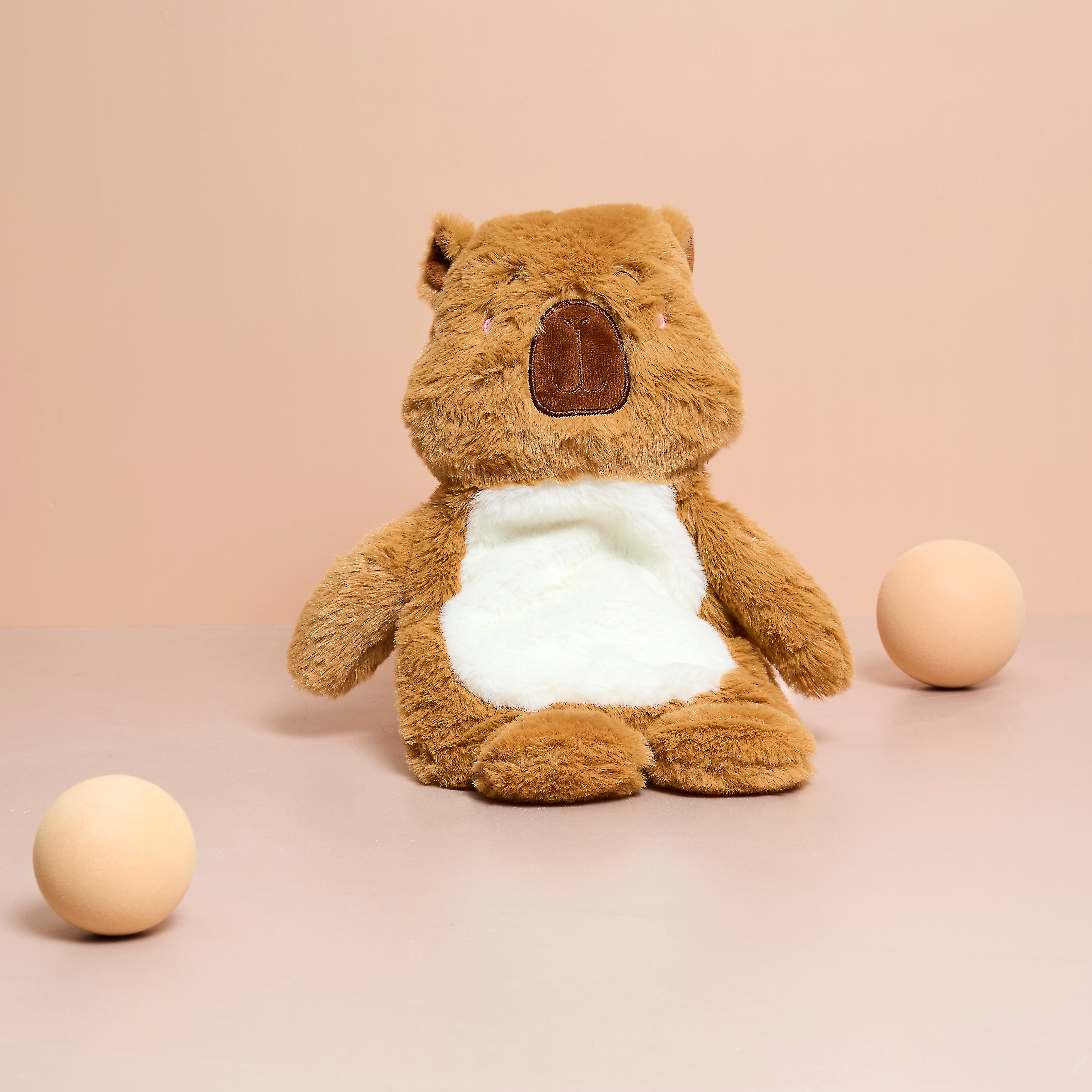 BOUILLOTTE PELUCHE MICRO ONDABLE CAPYBARA