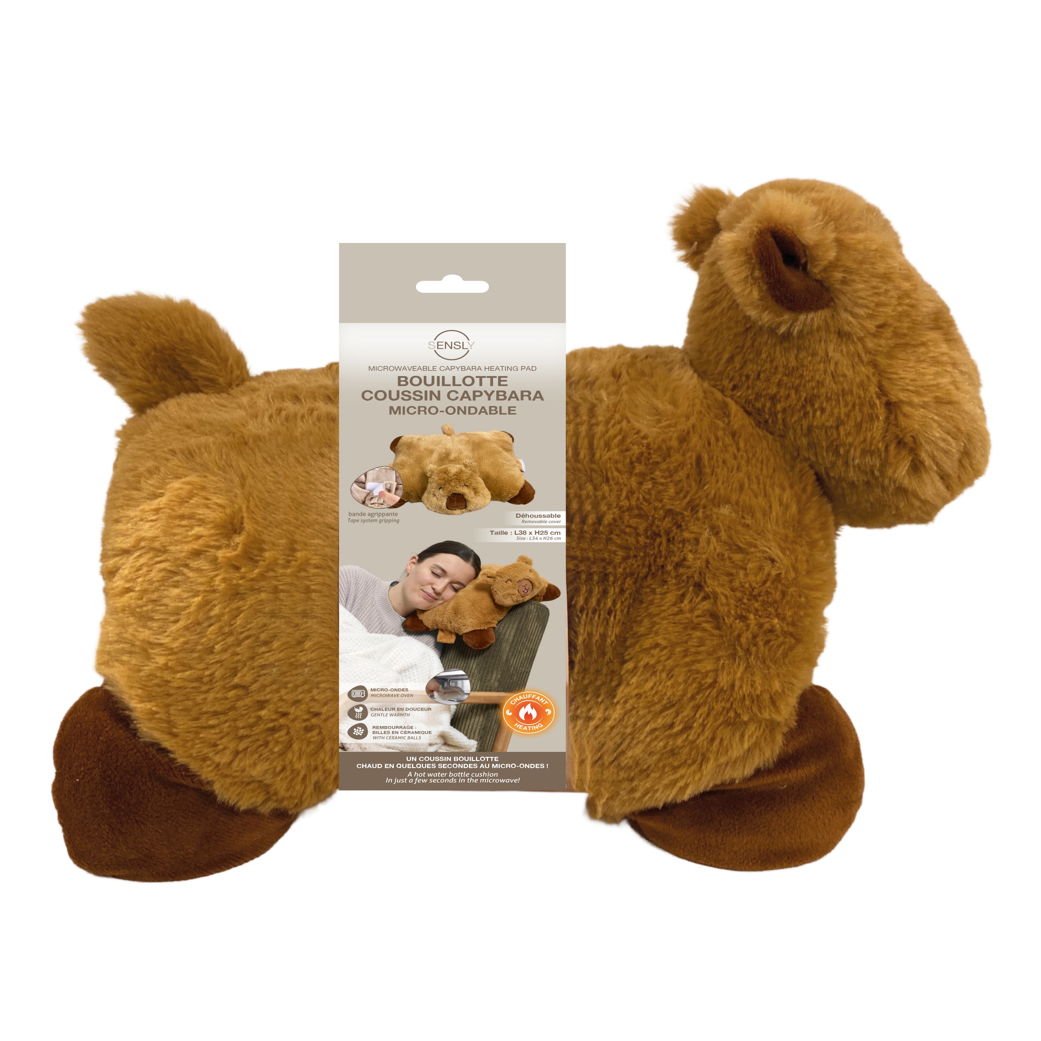 BOUILLOTTE COUSSIN MICRO ONDABLE CAPYBARA