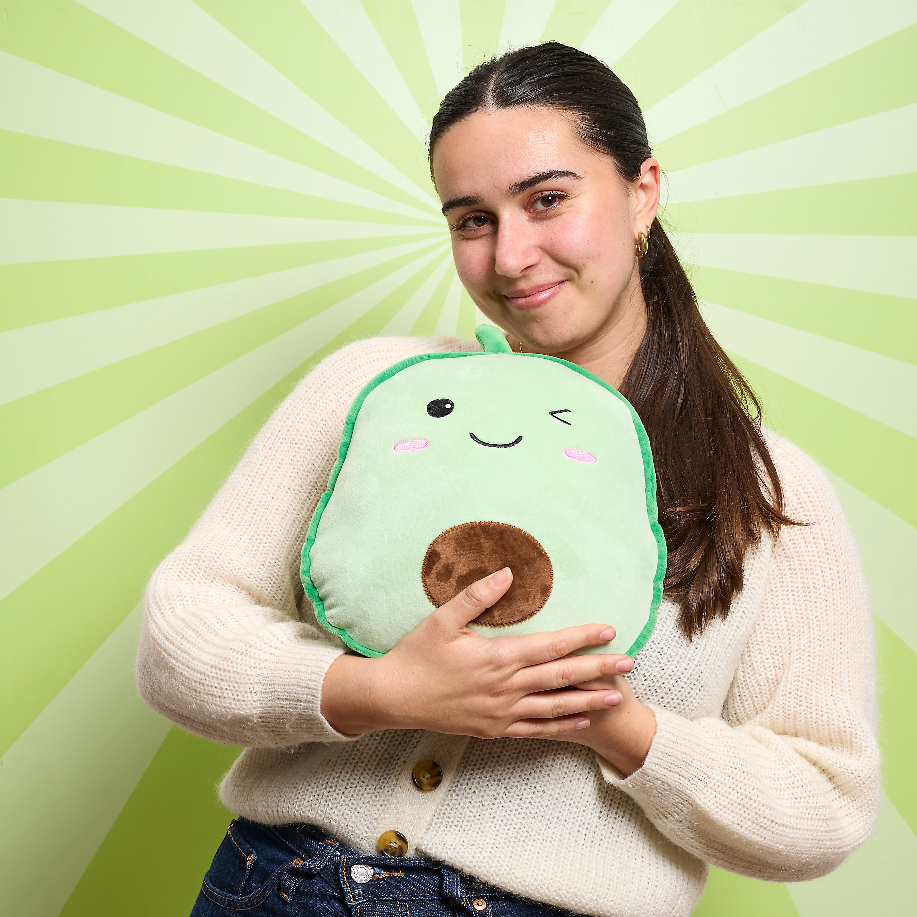 PELUCHE MICRO ONDABLE AVOCAT KAWAII