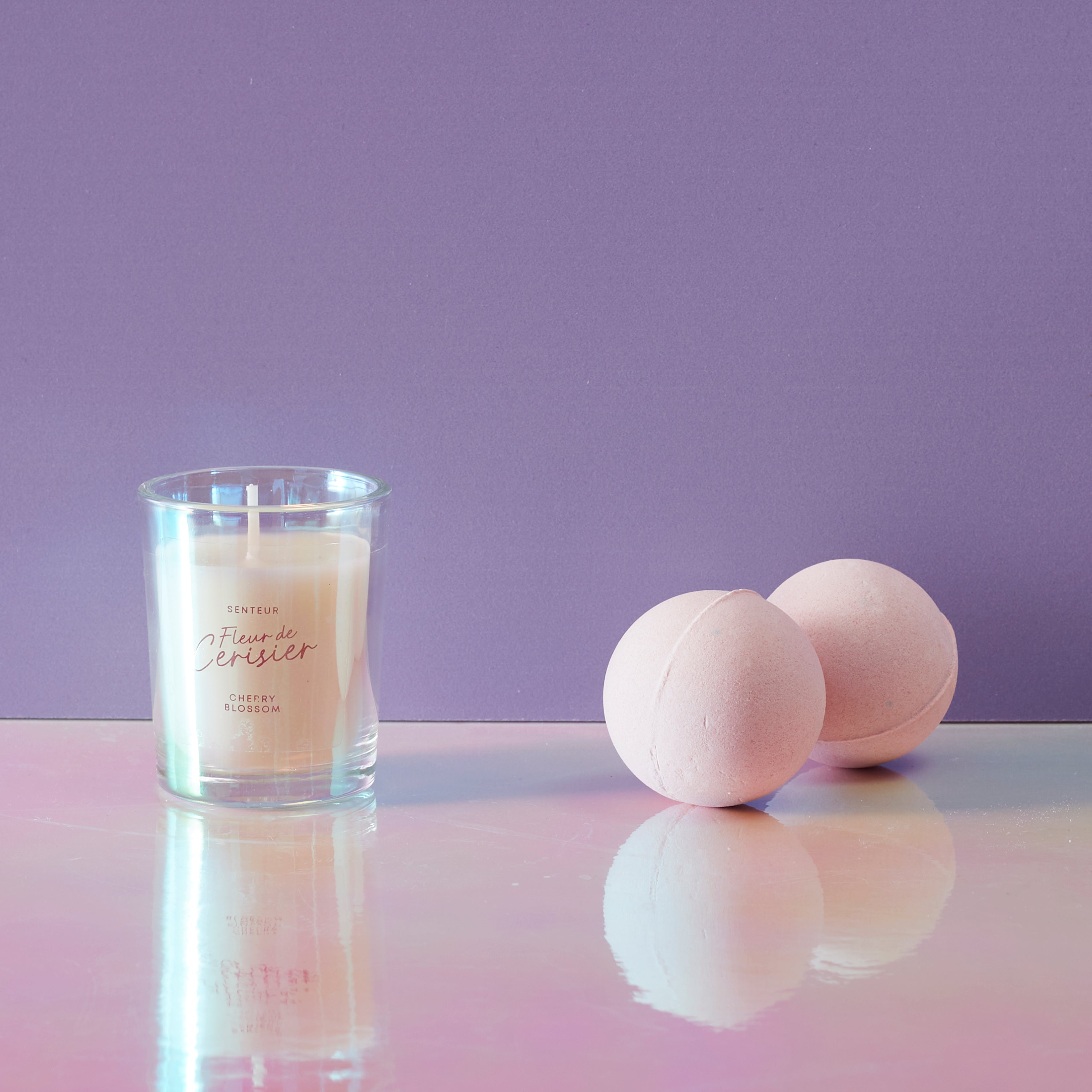 COFFRET BOUGIE ET BOMBES DE BAIN X2