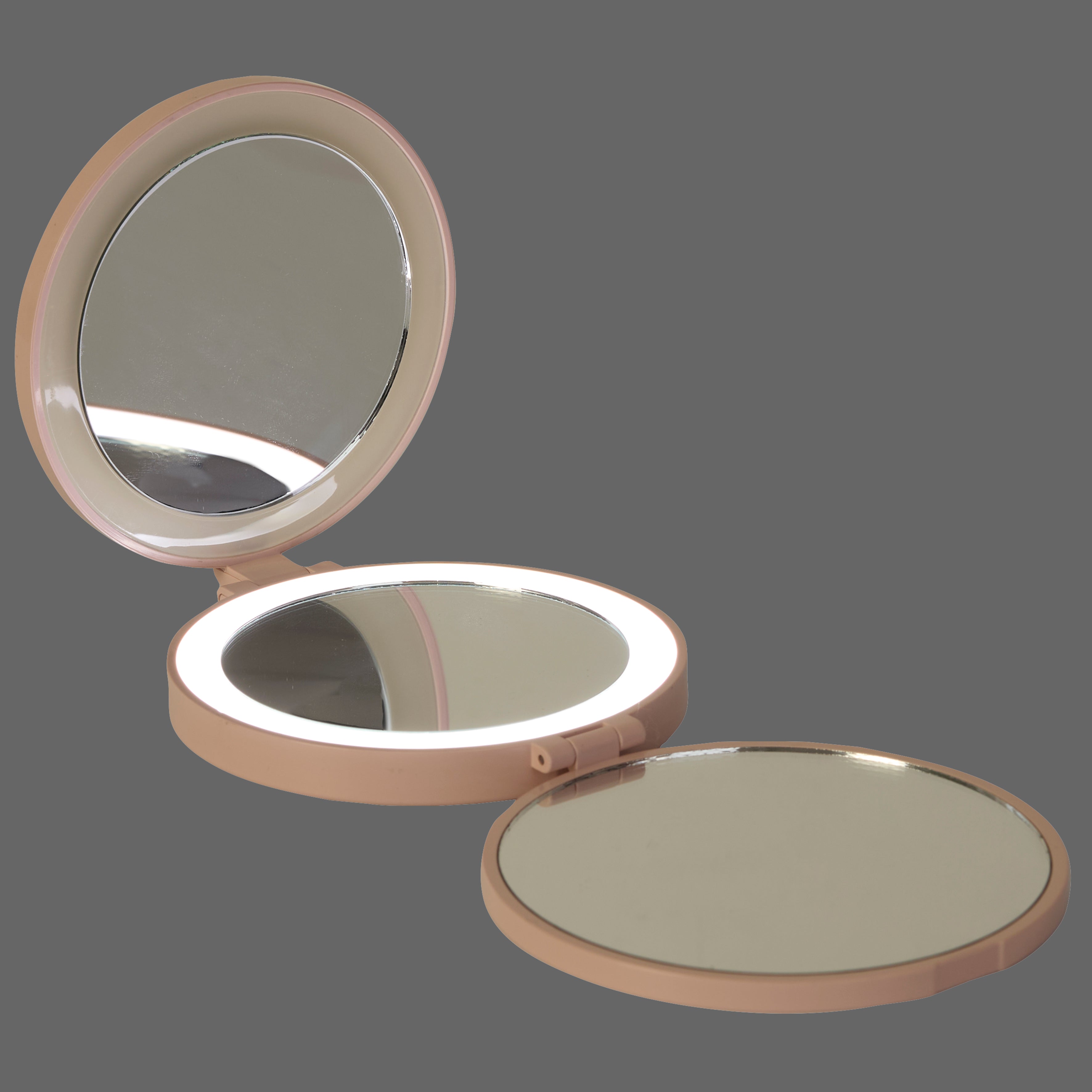 MIROIR TRIPTYQUE LED GROSSISSANT
