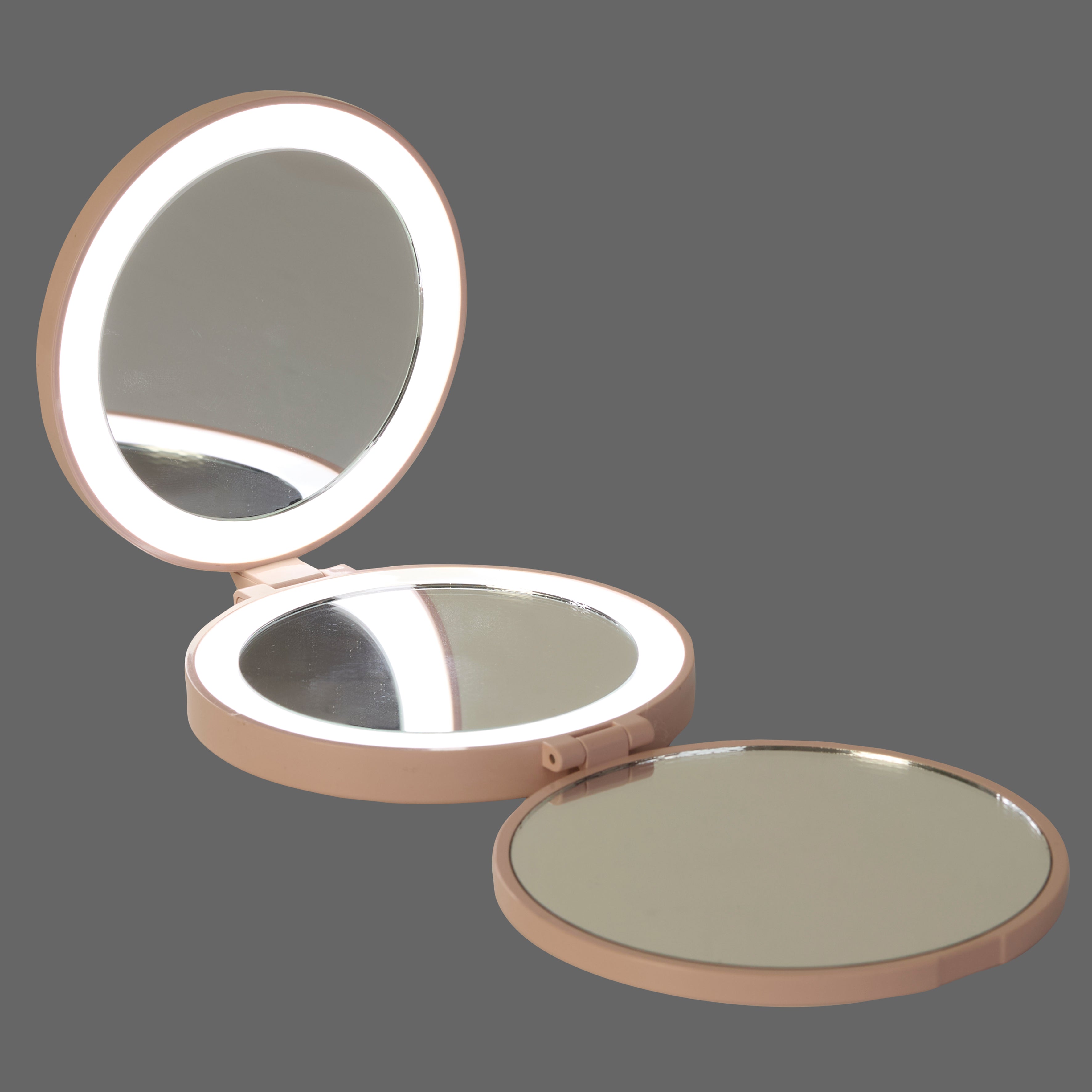 MIROIR TRIPTYQUE LED GROSSISSANT