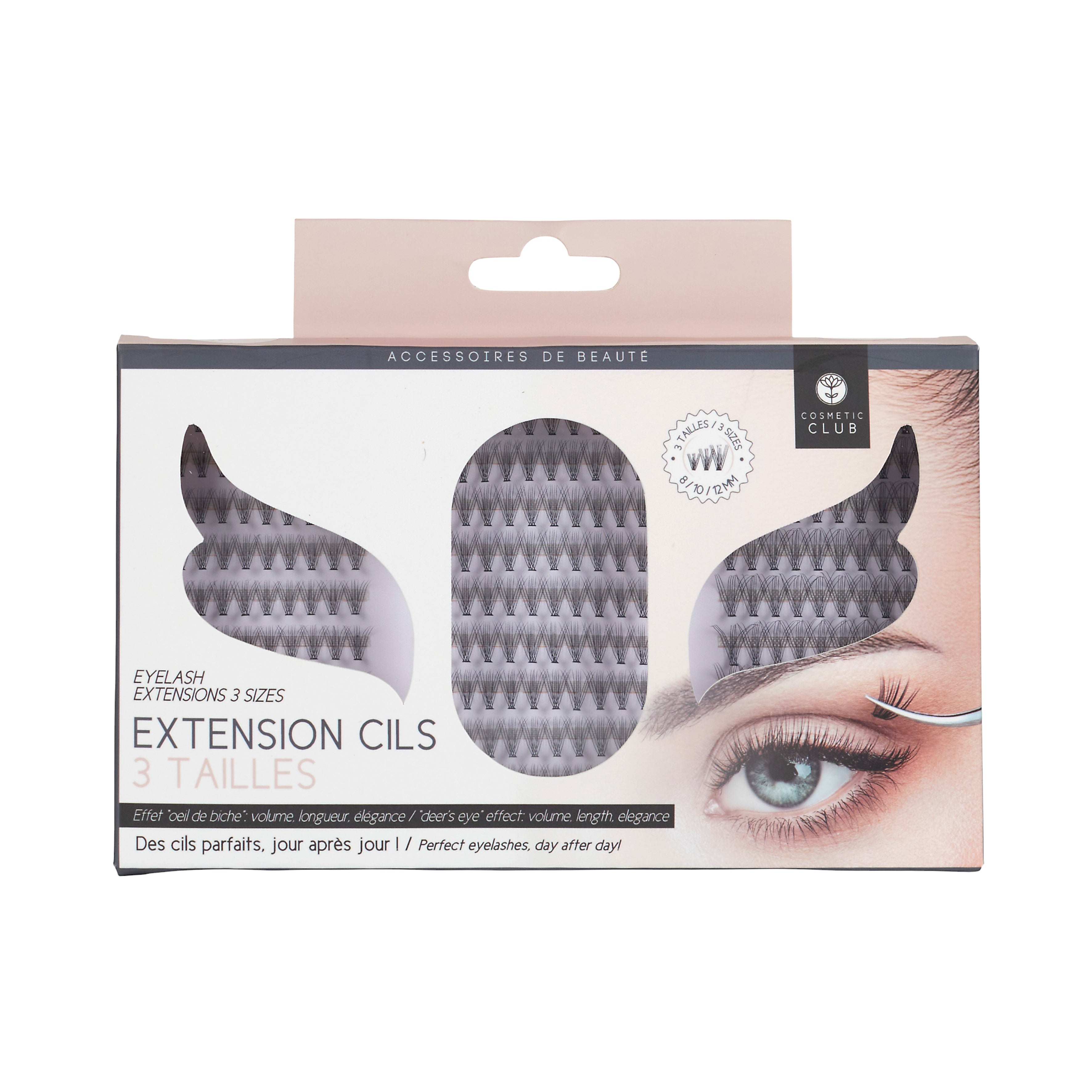 EXTENSION CILS 3 TAILLES