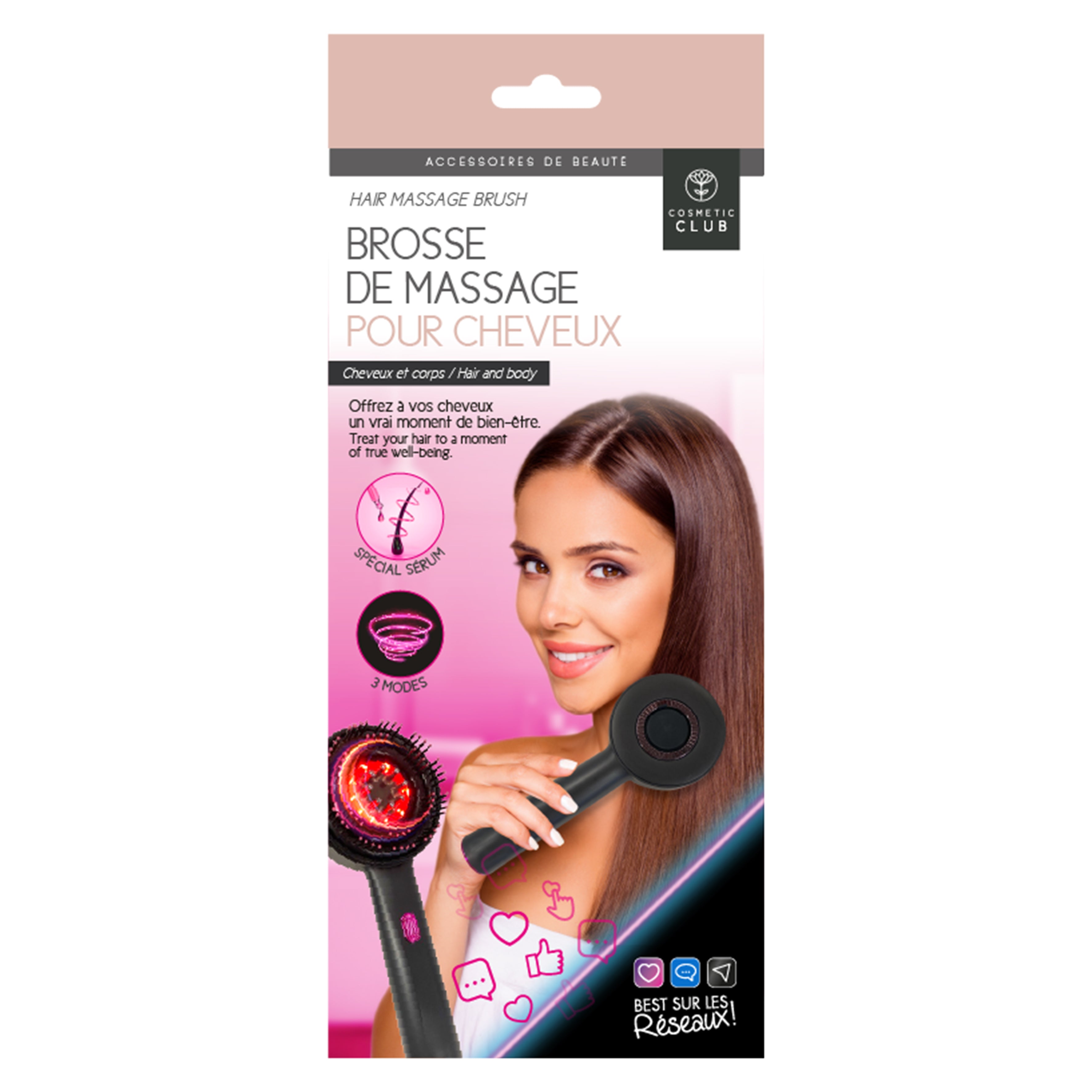 BROSSE SOIN MASSANTE USB