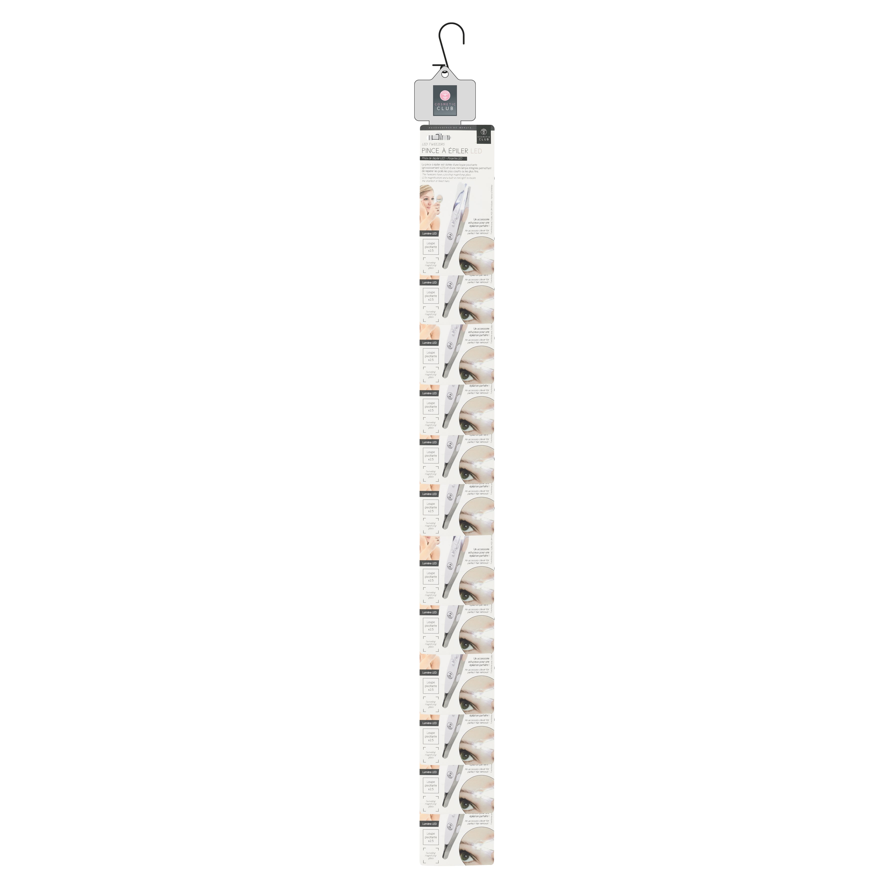 PINCE A EPILER LED