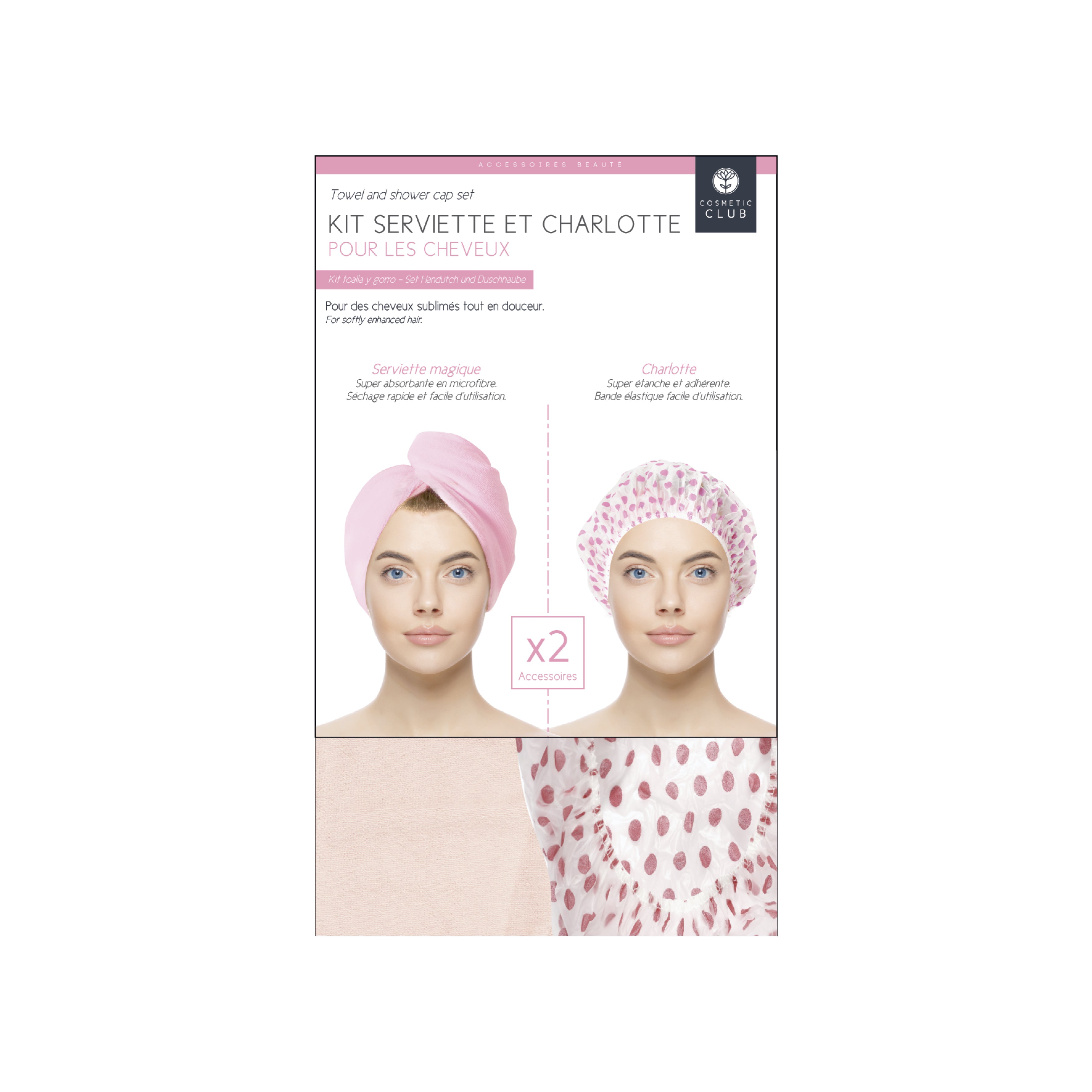 COFFRET SERVIETTE MAGIQUE ET CHARLOTTE
