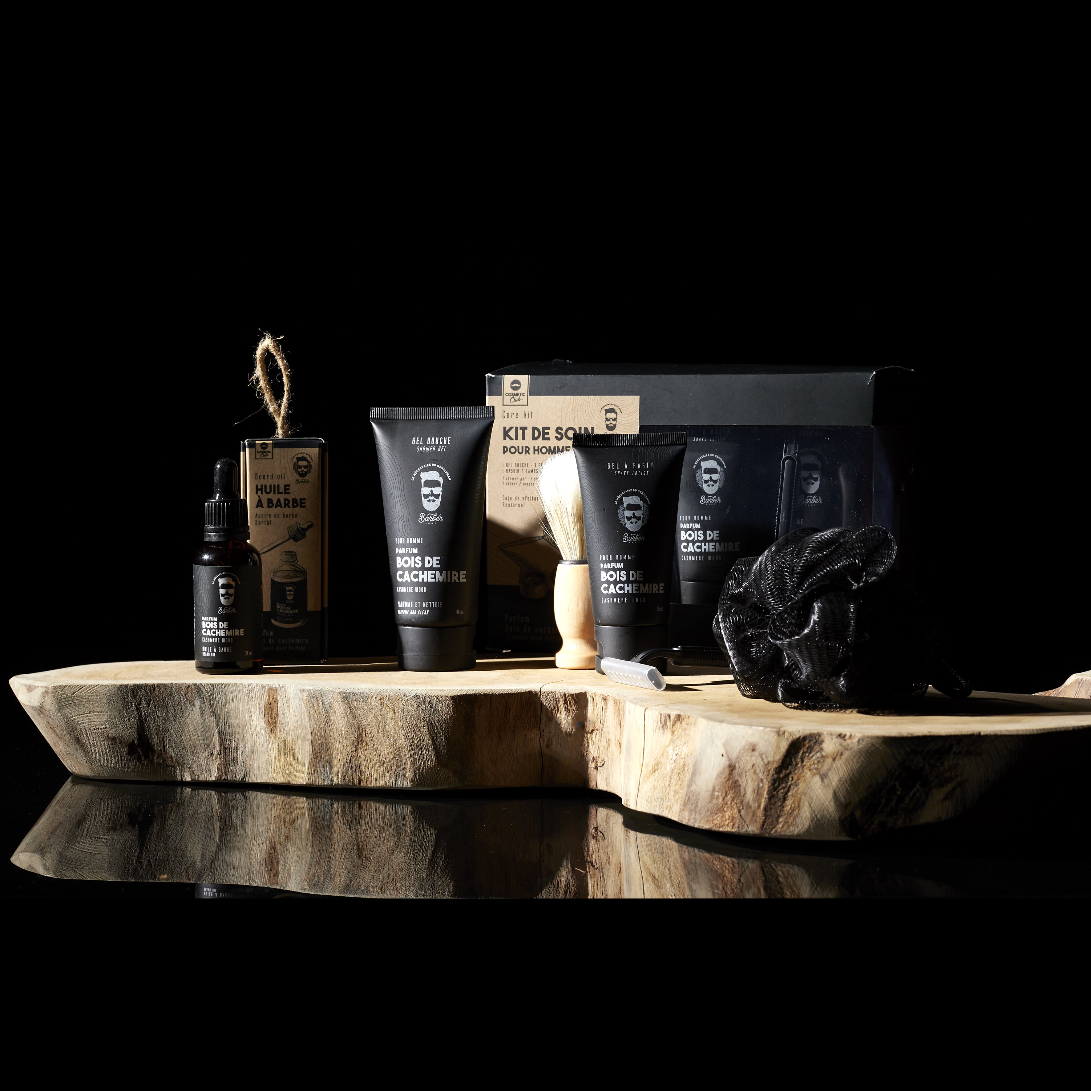 COFFRET RASAGE HOMME 3 ACCESSOIRES