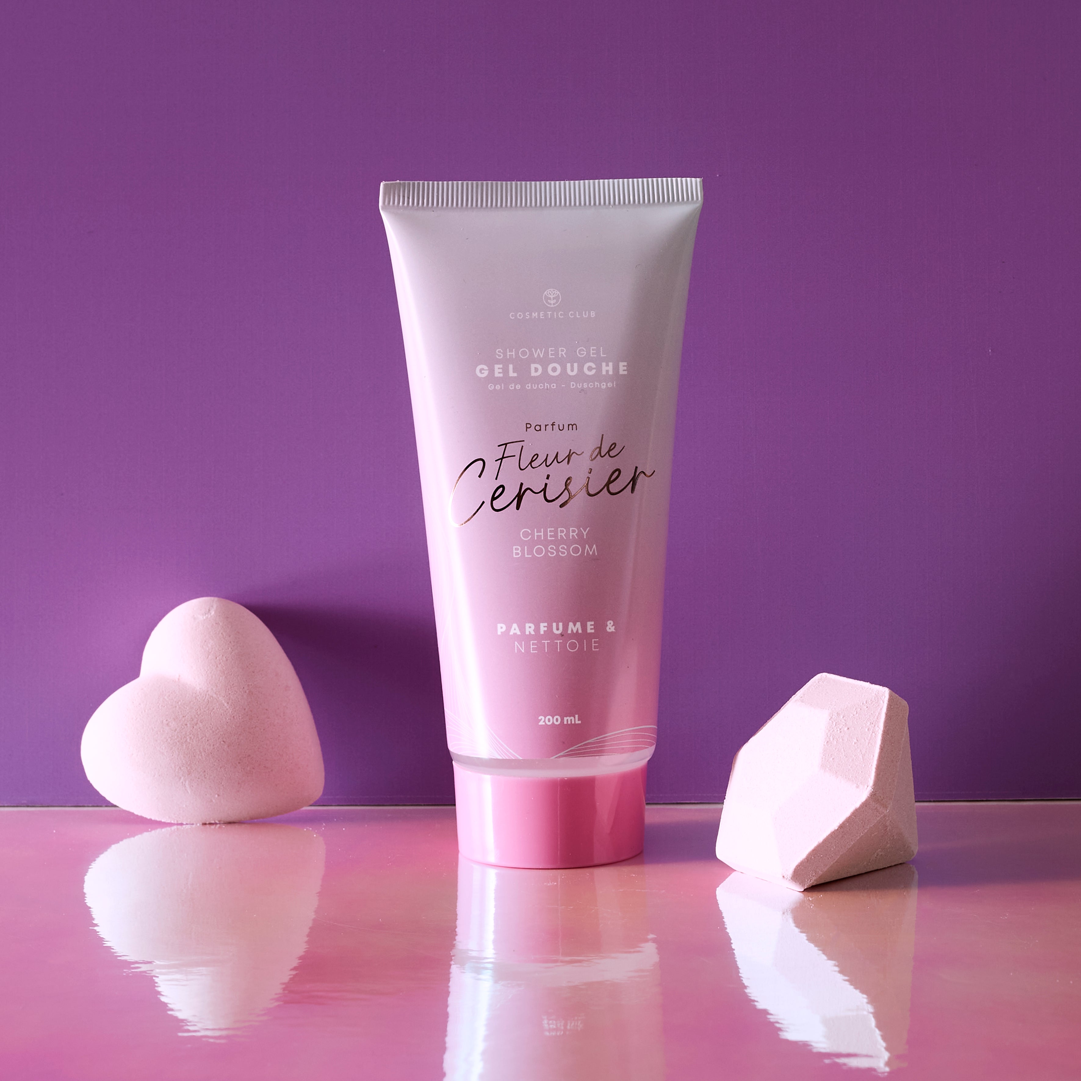 COFFRET BAIN FLEUR DE CERISIER 3 PRODUITS