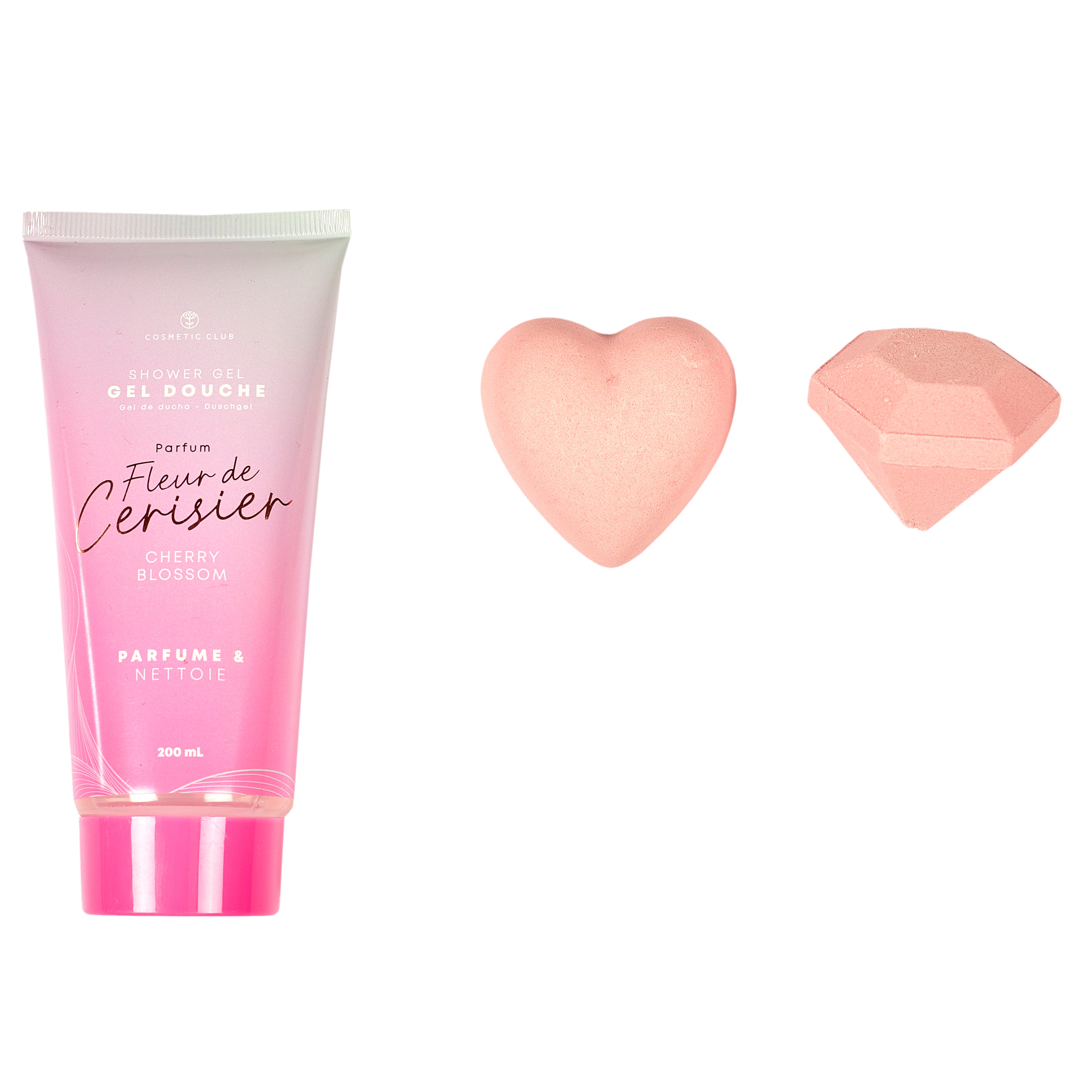 COFFRET BAIN FLEUR DE CERISIER 3 PRODUITS
