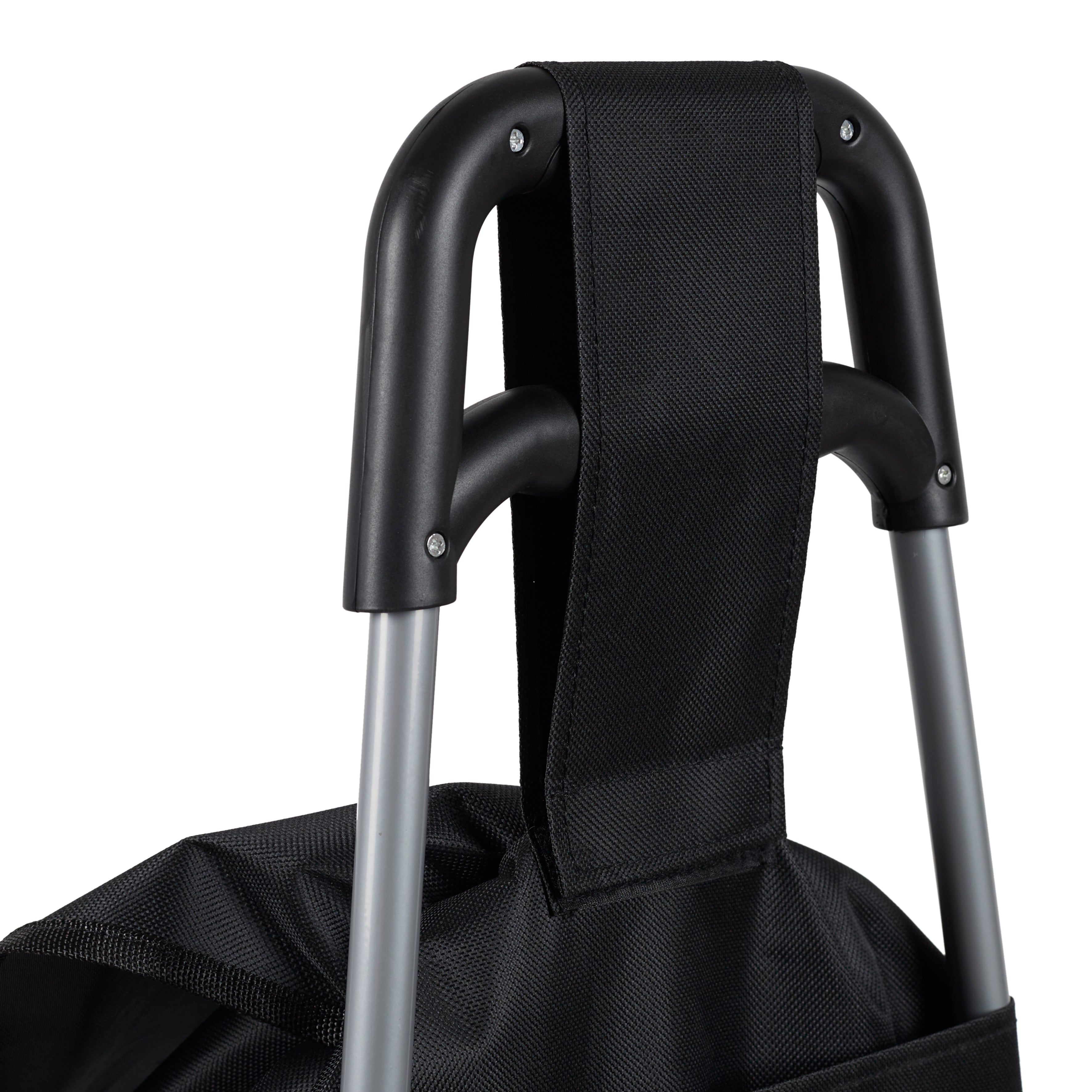 CHARIOT SHOPPING 2 ROUES NOIR