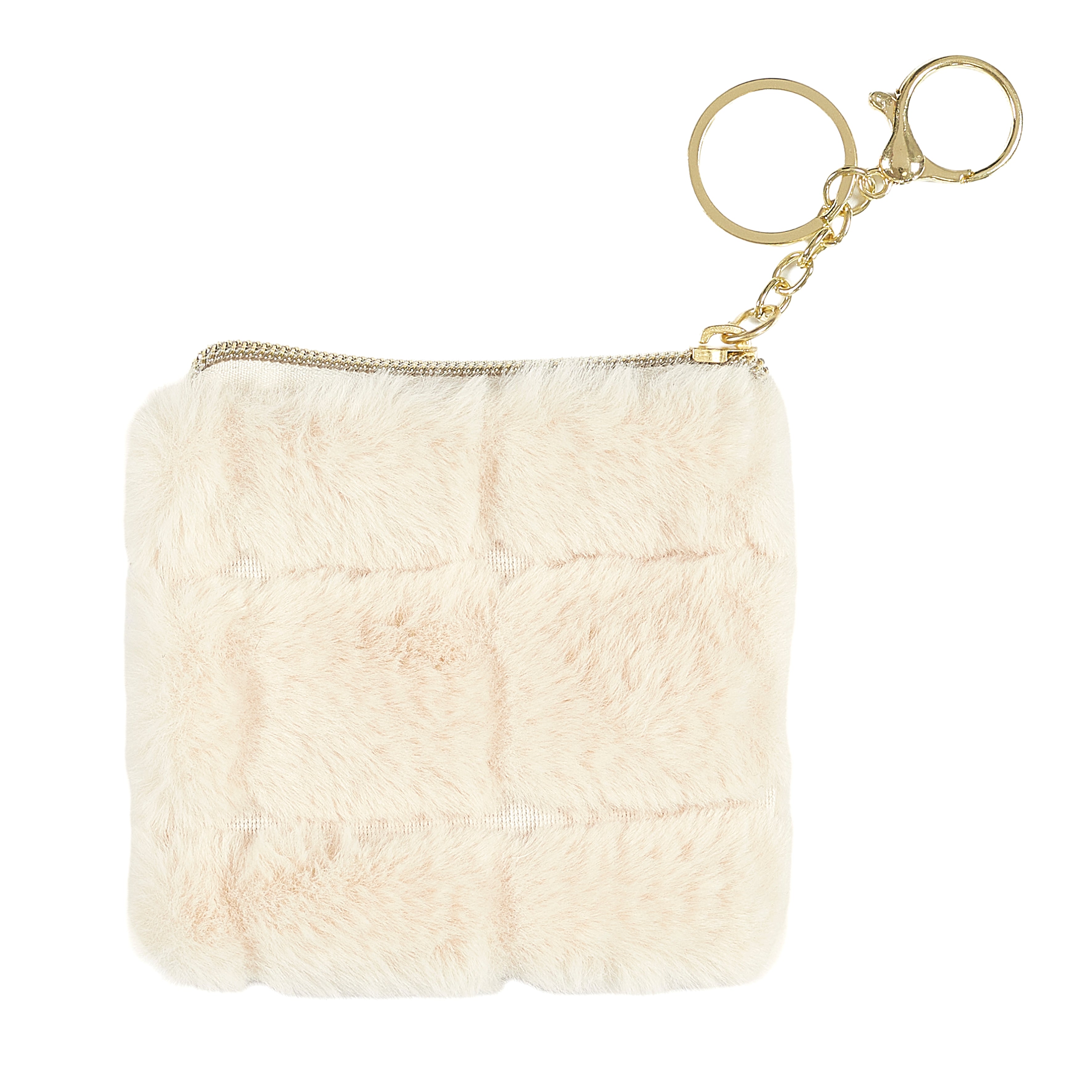 PORTE MONNAIE FLUFFY FAUSSE FOURRURE