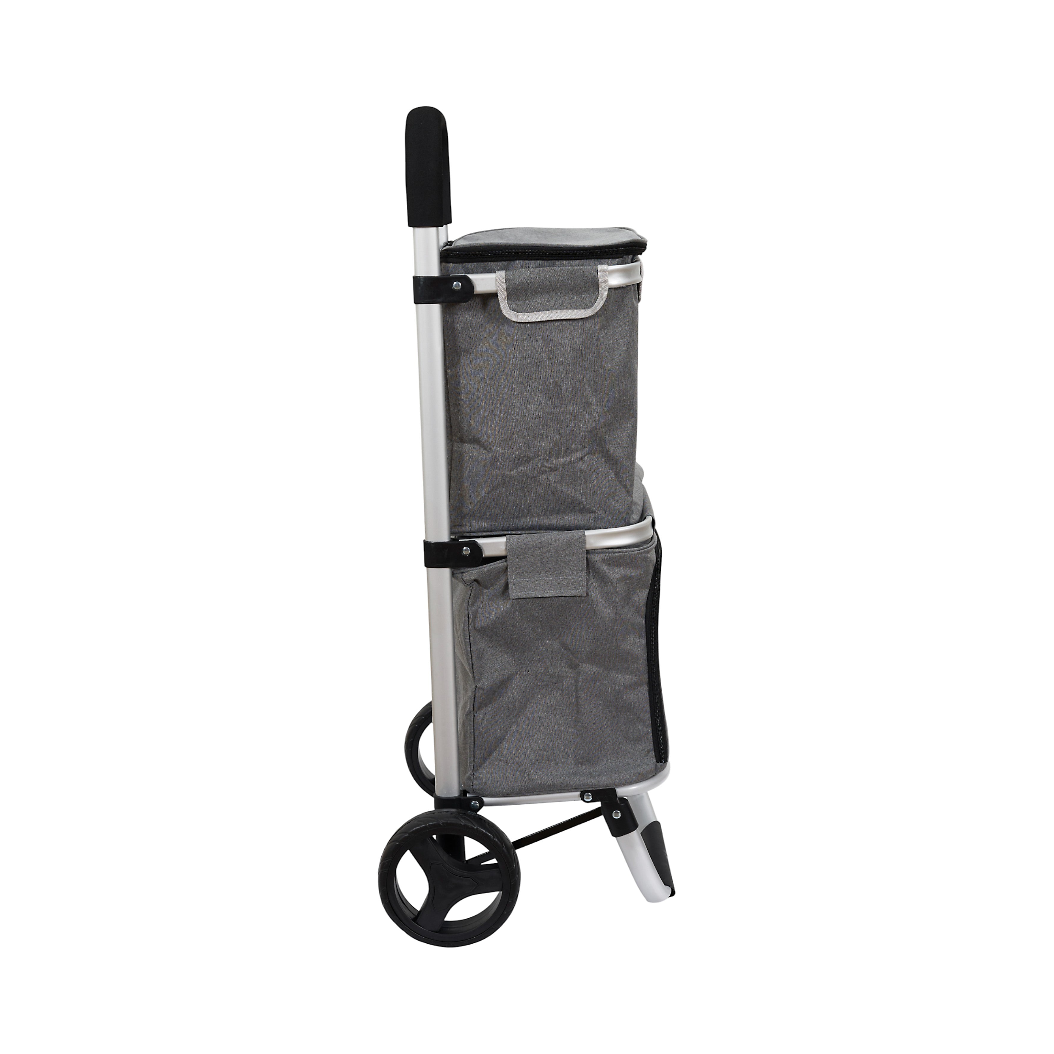 CHARIOT ALUMINIUM FRAICHEUR 2 COMPARTIMENTS