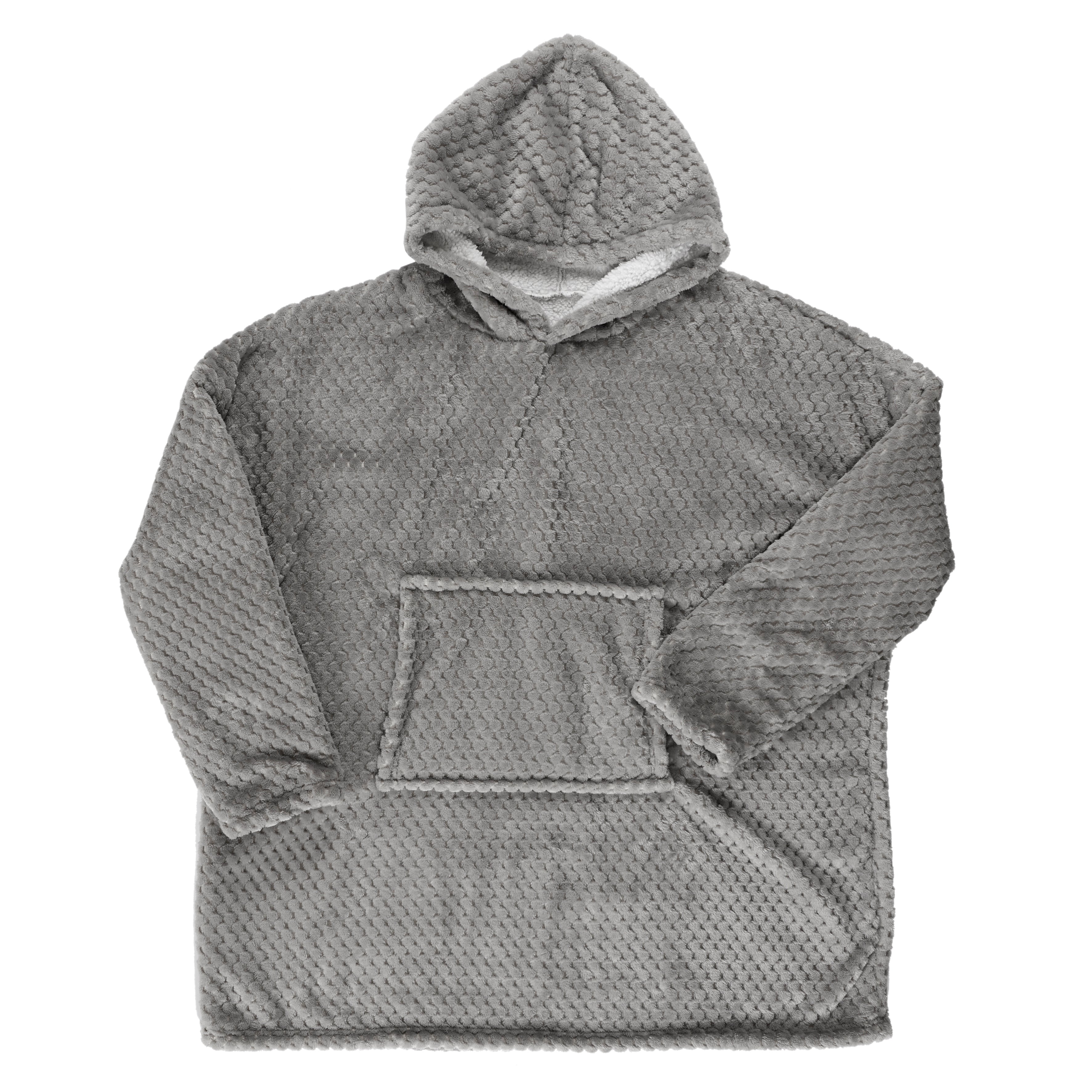 SWEAT PLAID EFFET NID D ABEILLE INT SHERPA