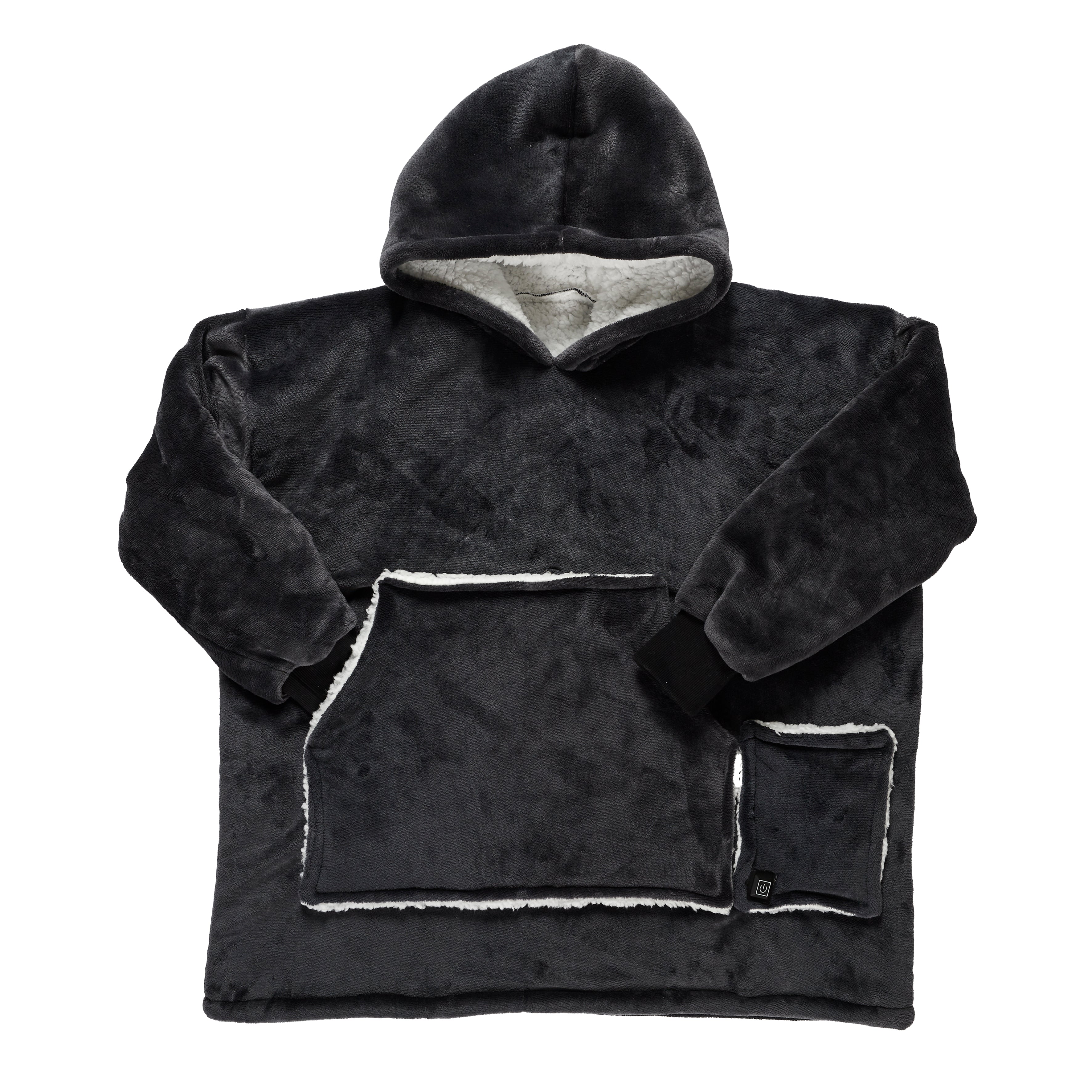 SWEAT PLAID CHAUFFANT GRIS