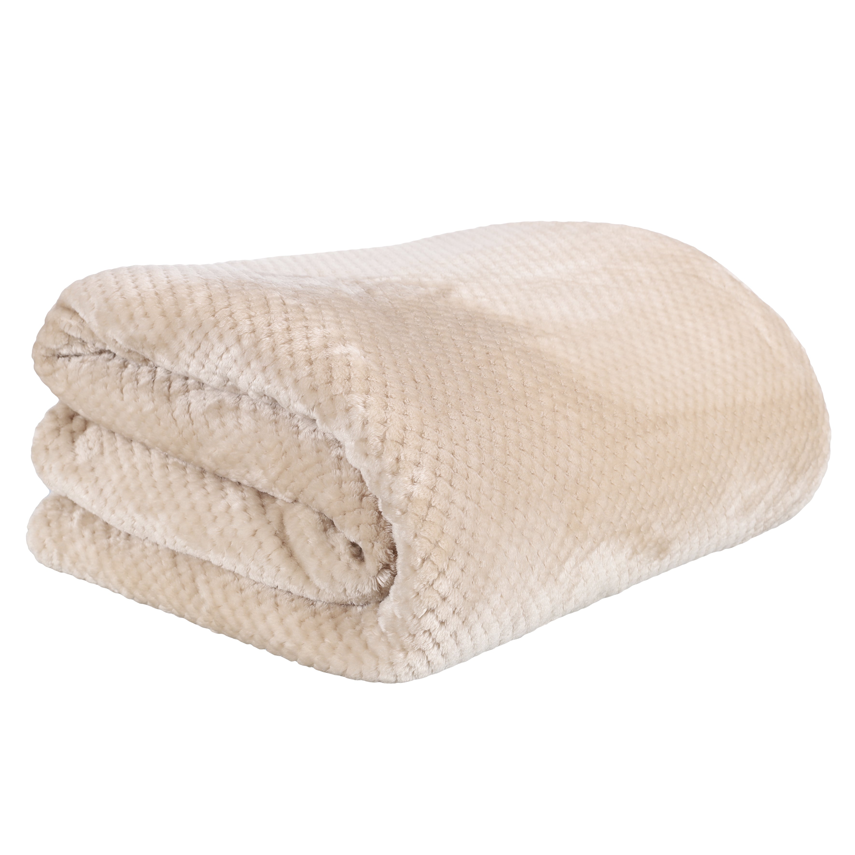 PLAID NID ABEILLE BEIGE SHERPA XXL 180X220CM