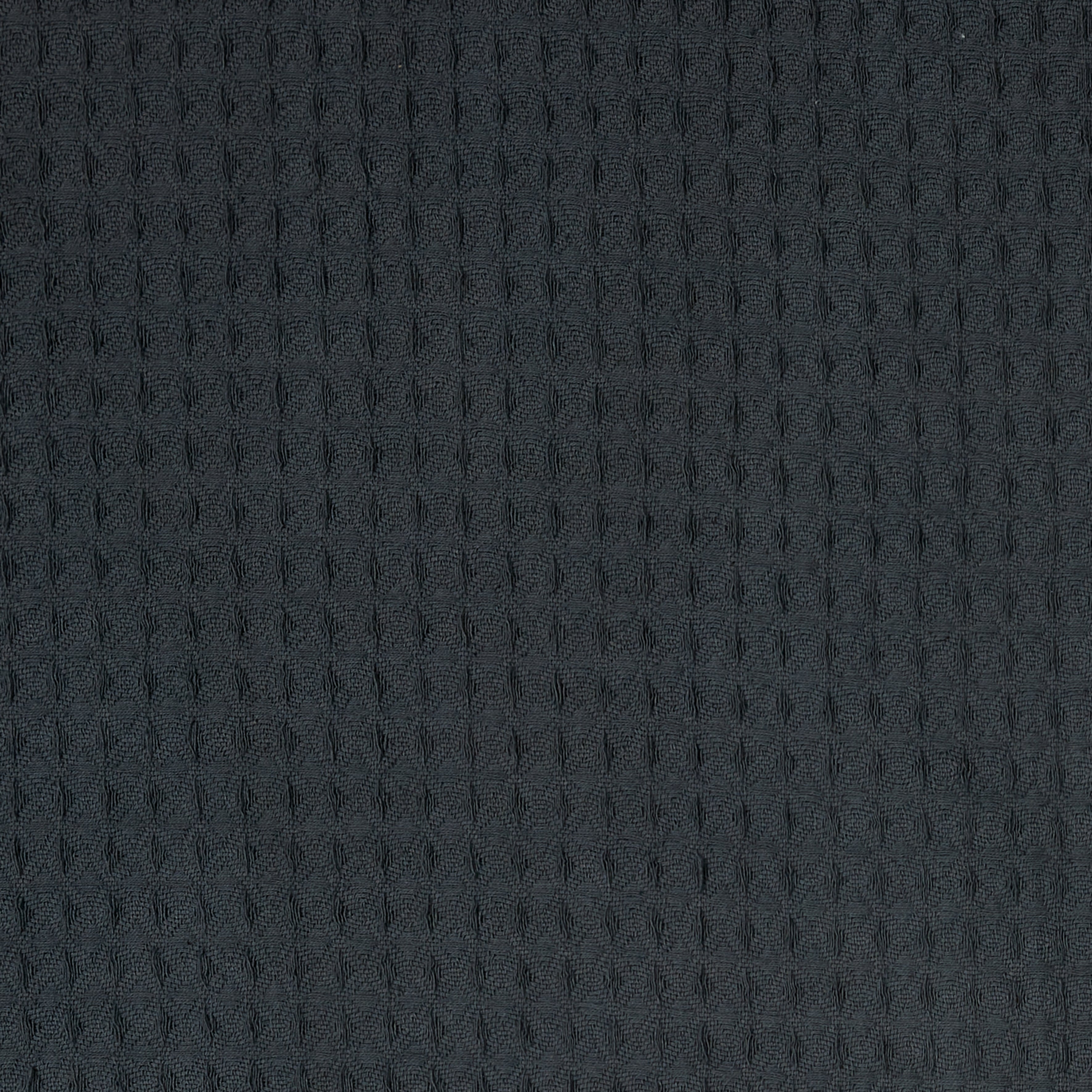 JETE DE CANAPE GAUFRE GRIS ANTHRACITE 130X160CM