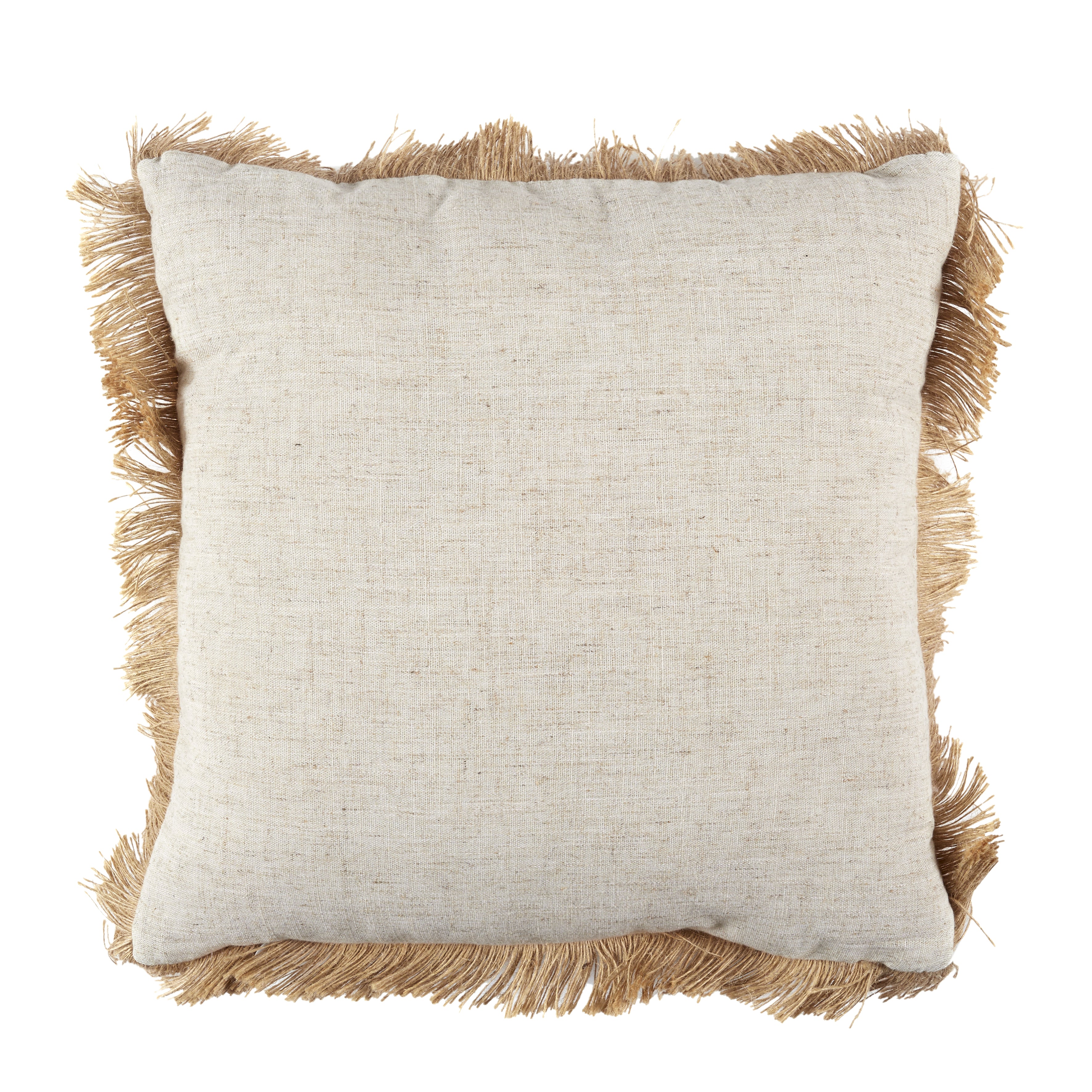 COUSSIN EFFET RAPHIA DEHOUSSABLE 40X40CM