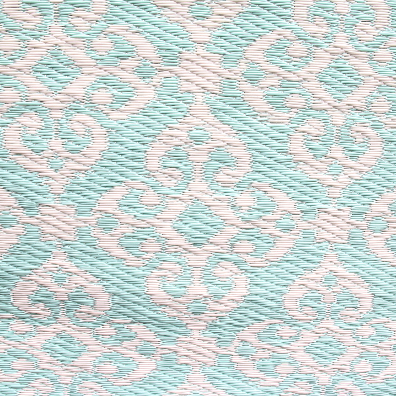 TAPIS POLYPROPYLENE TURQUOISE 120X180CM