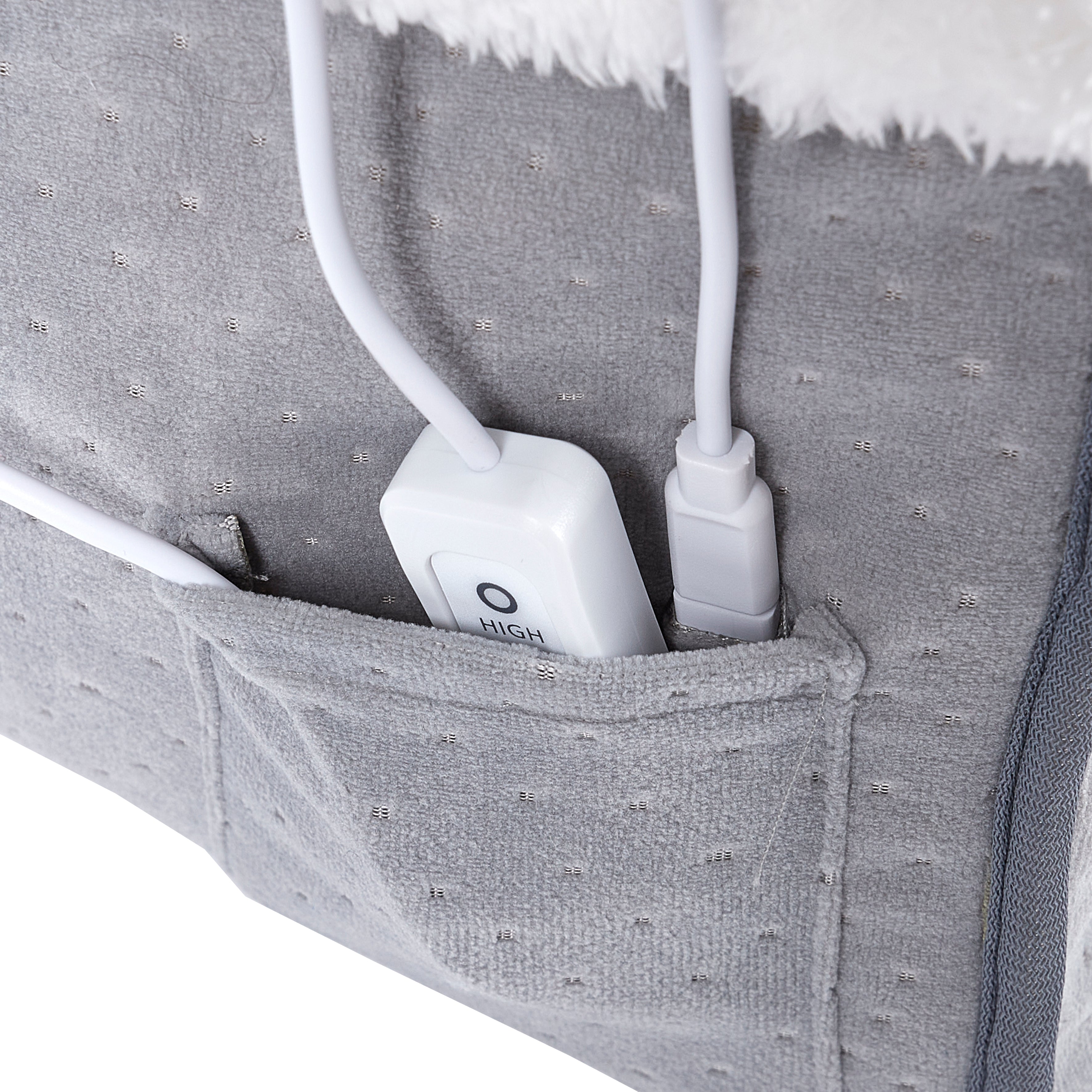 CHAUFFE PIEDS ELECTRIQUE PORT USB 30X30CM