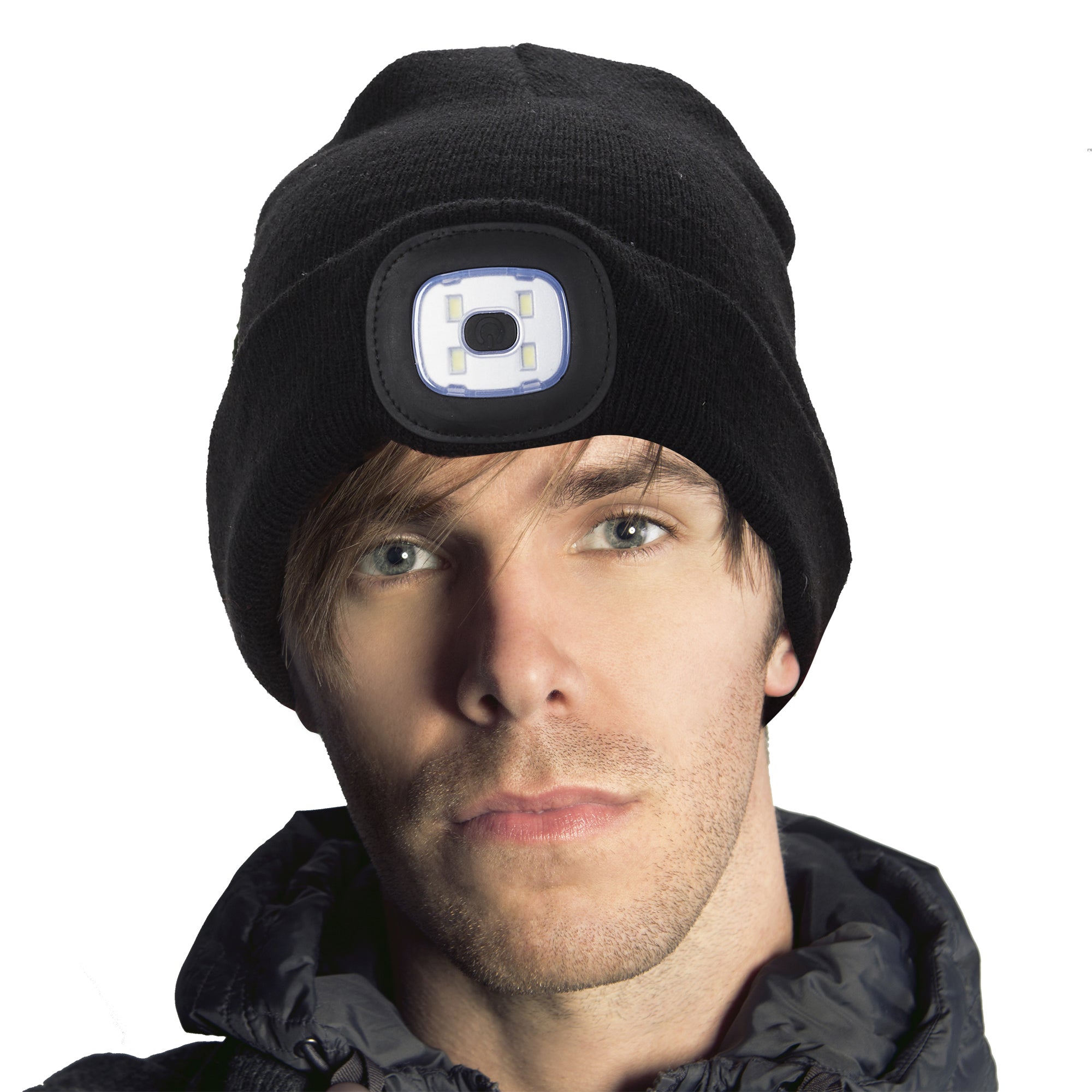 BONNET LED RECHARGEABLE USB ADULTE