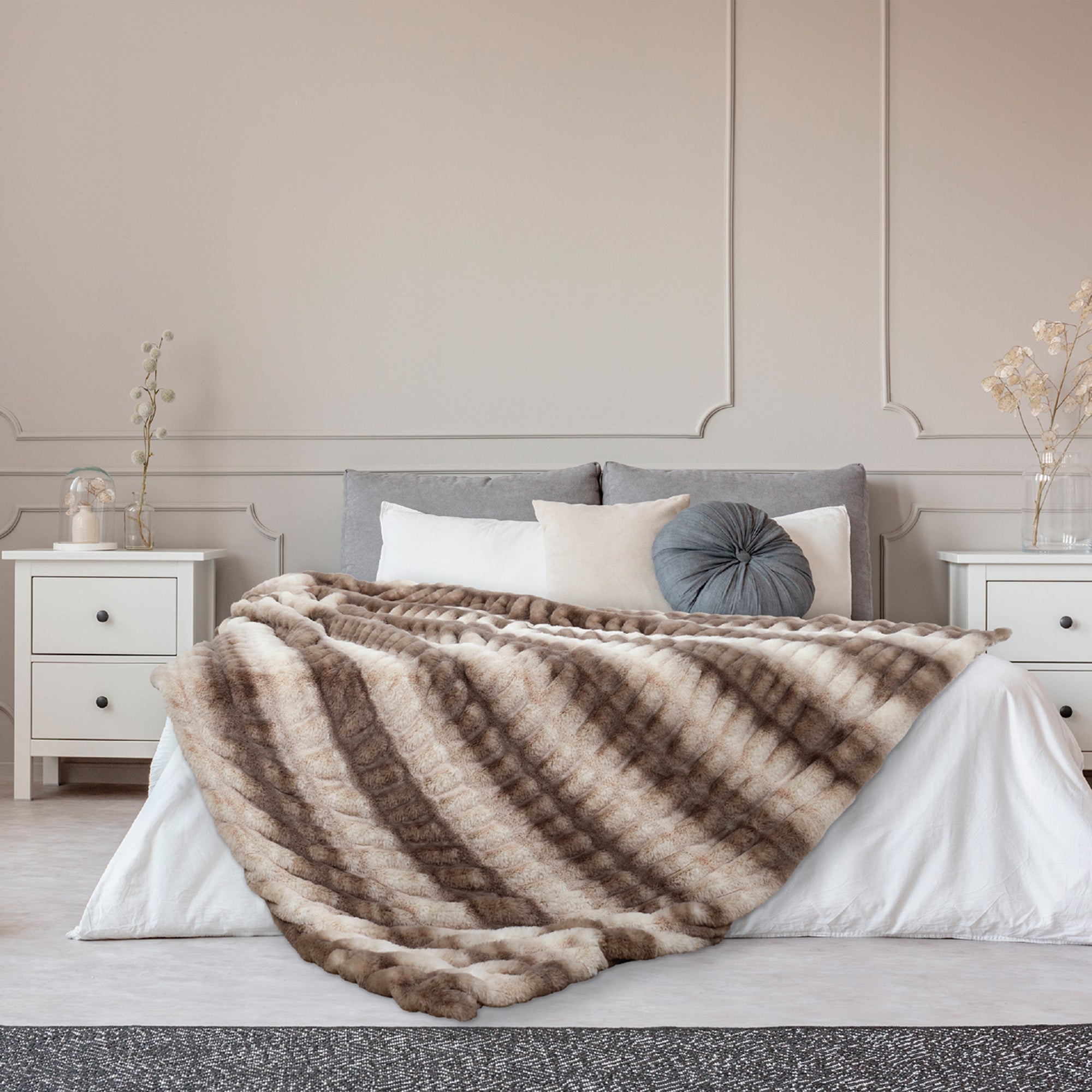 PLAID IMIT FOURRURE LUXURY 140X200CM
