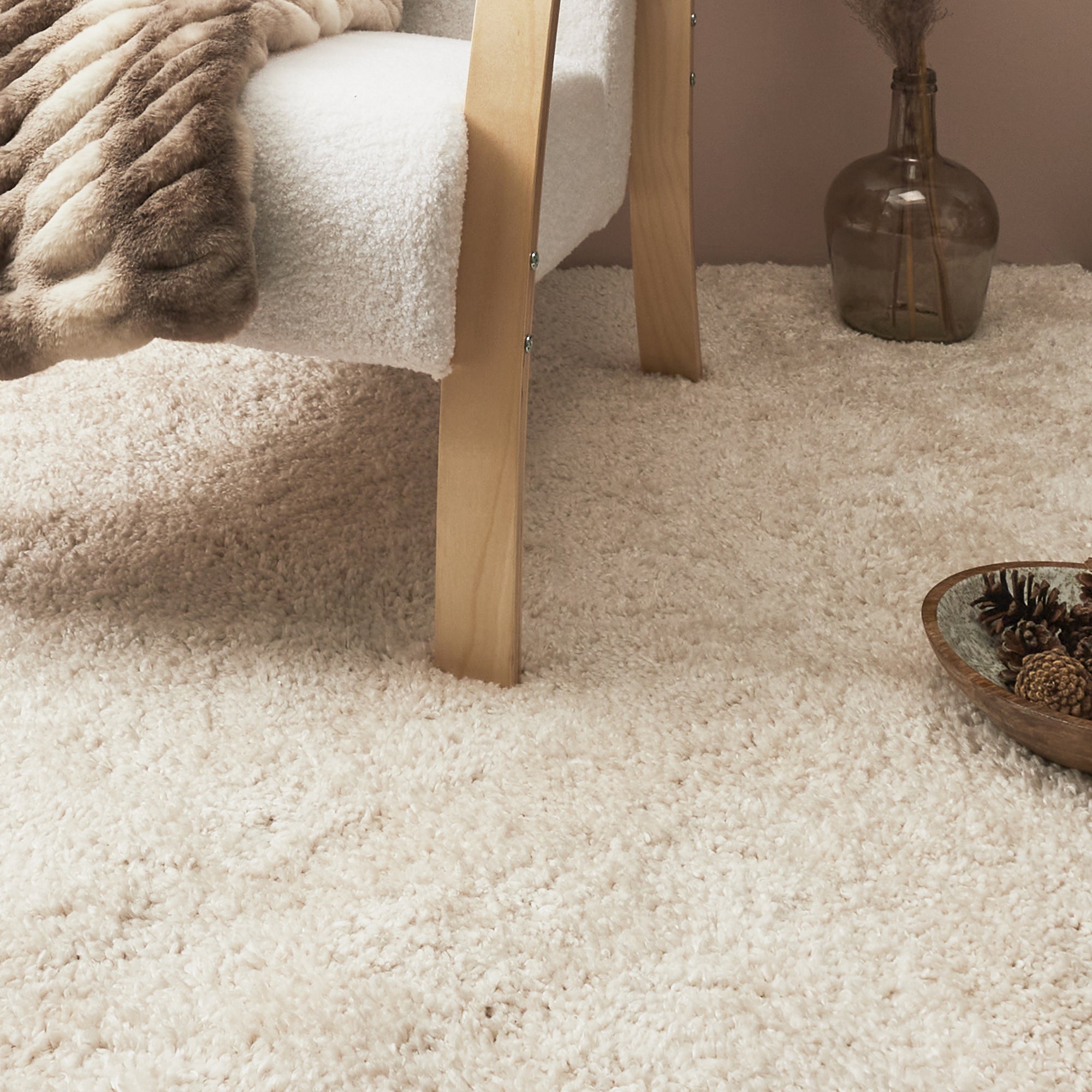 TAPIS ALASKA CREME 150X200CM