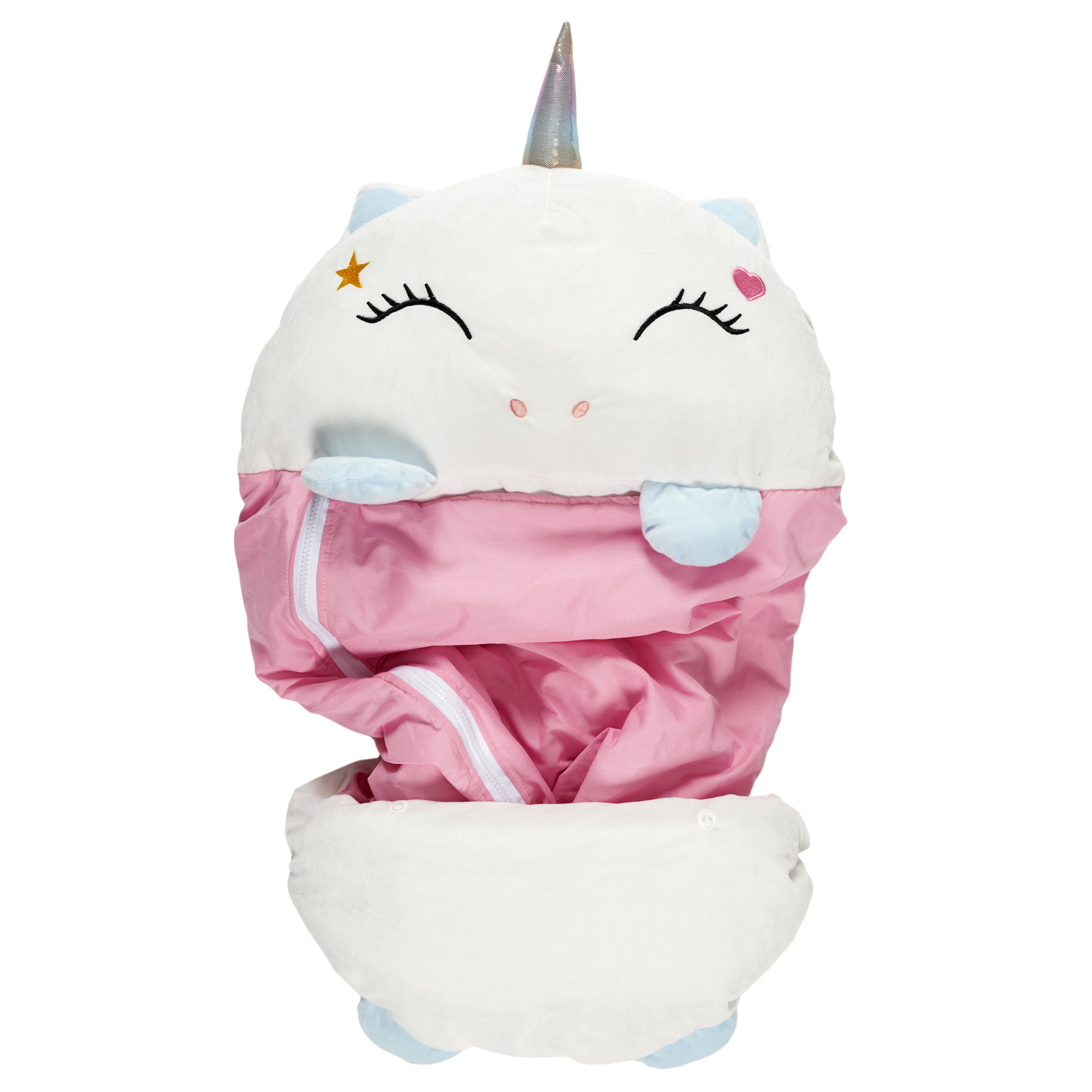 SAC DE COUCHAGE LICORNE CONVERTIBLE 130X50CM