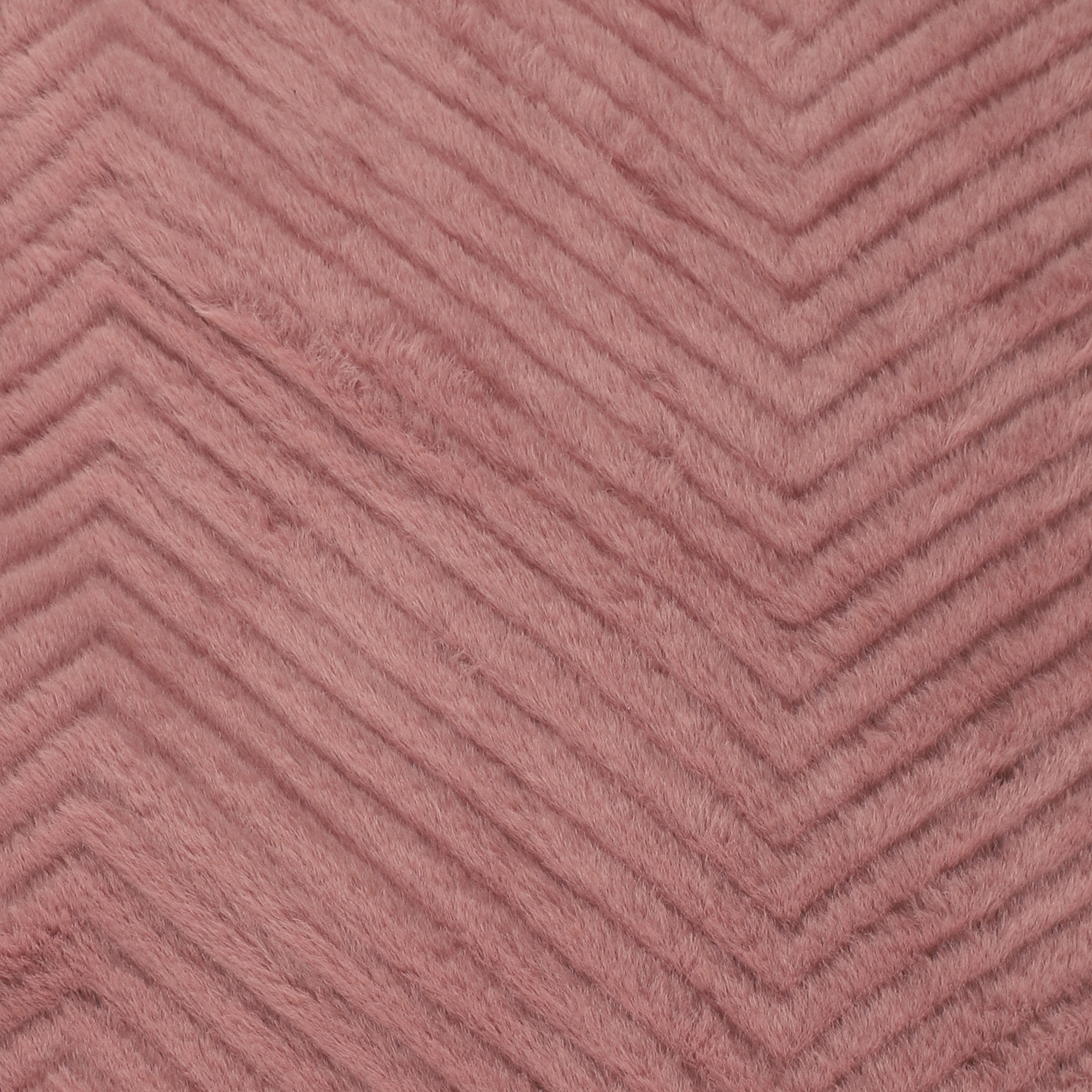 PLAID IMIT FOURRURE ROSE ET SHERPA 140X200CM