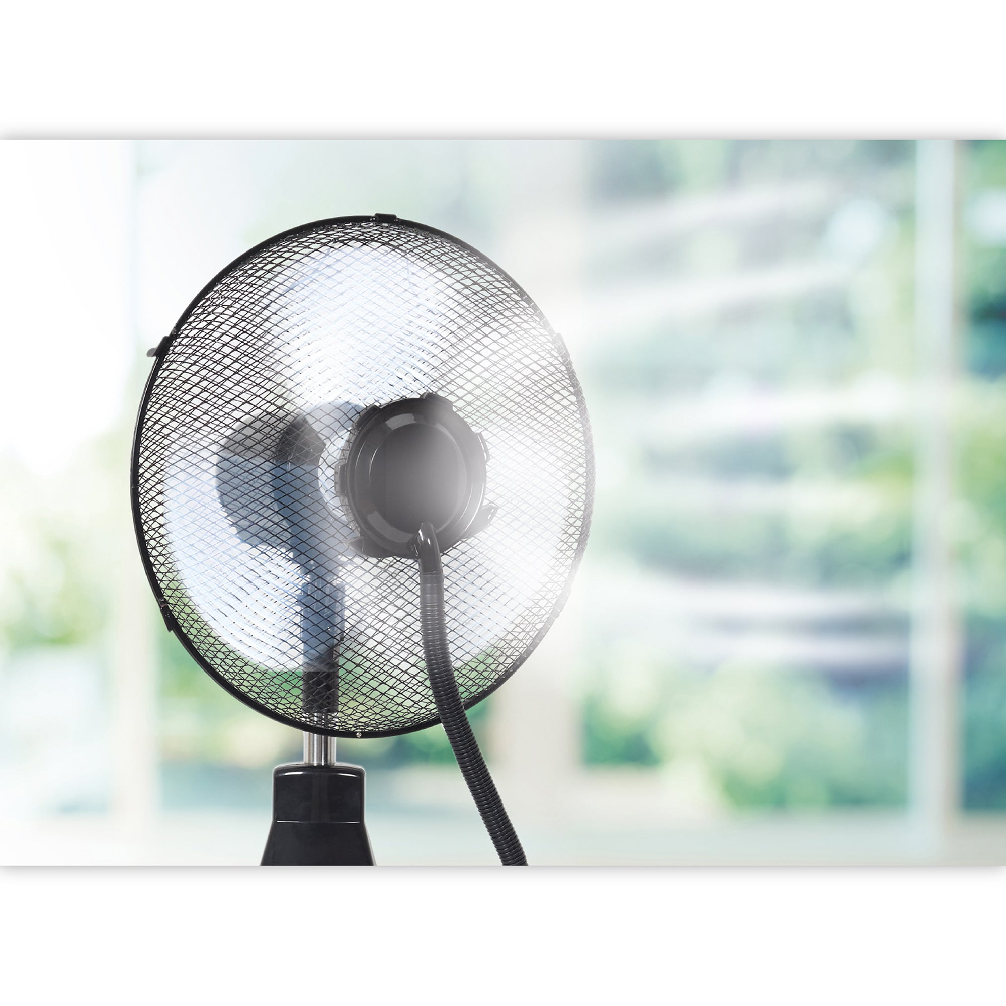 VENTILATEUR BRUMISATEUR 40CM TELECOMMANDE