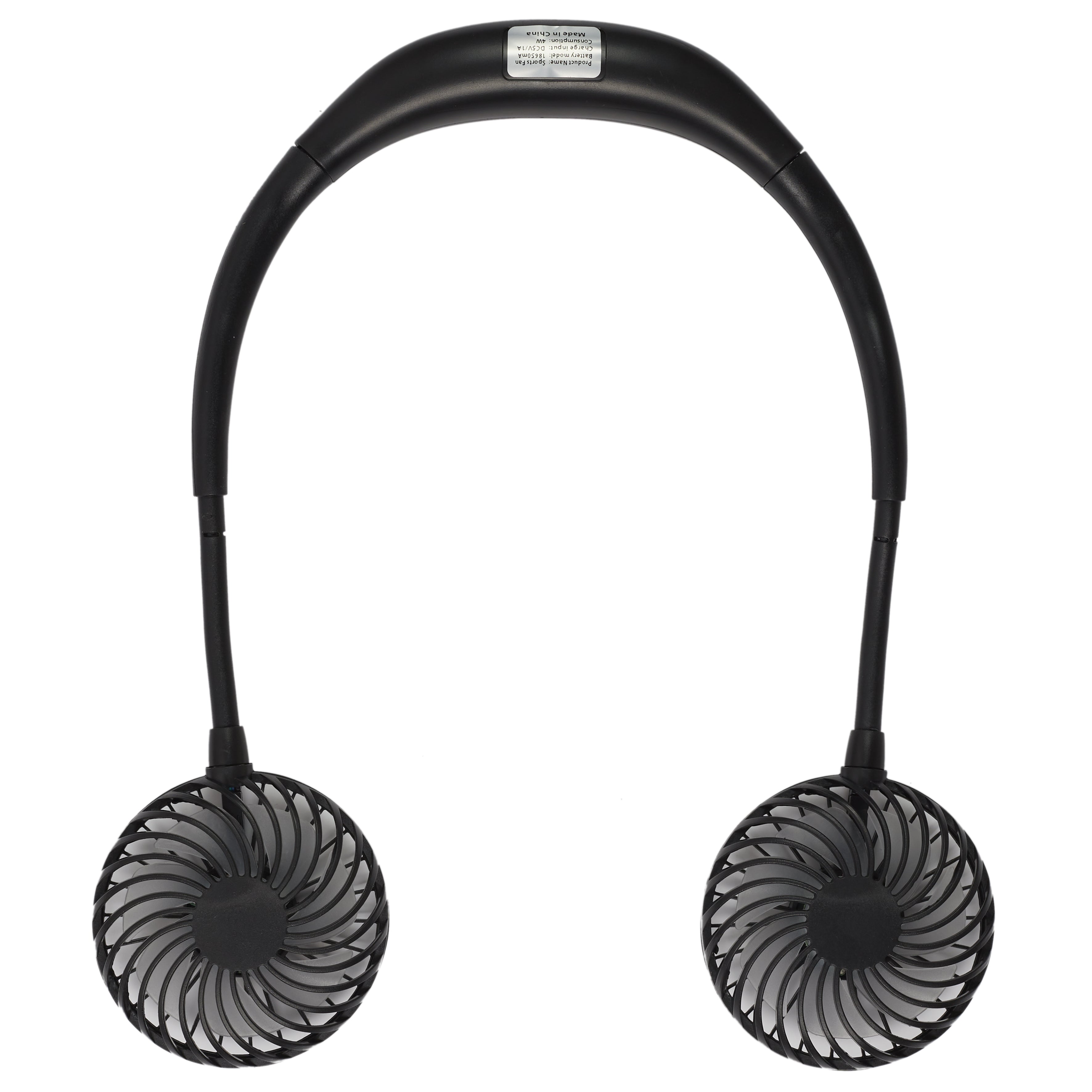 VENTILATEUR RECHARGEABLE TOUR DE COU LUMINEUX