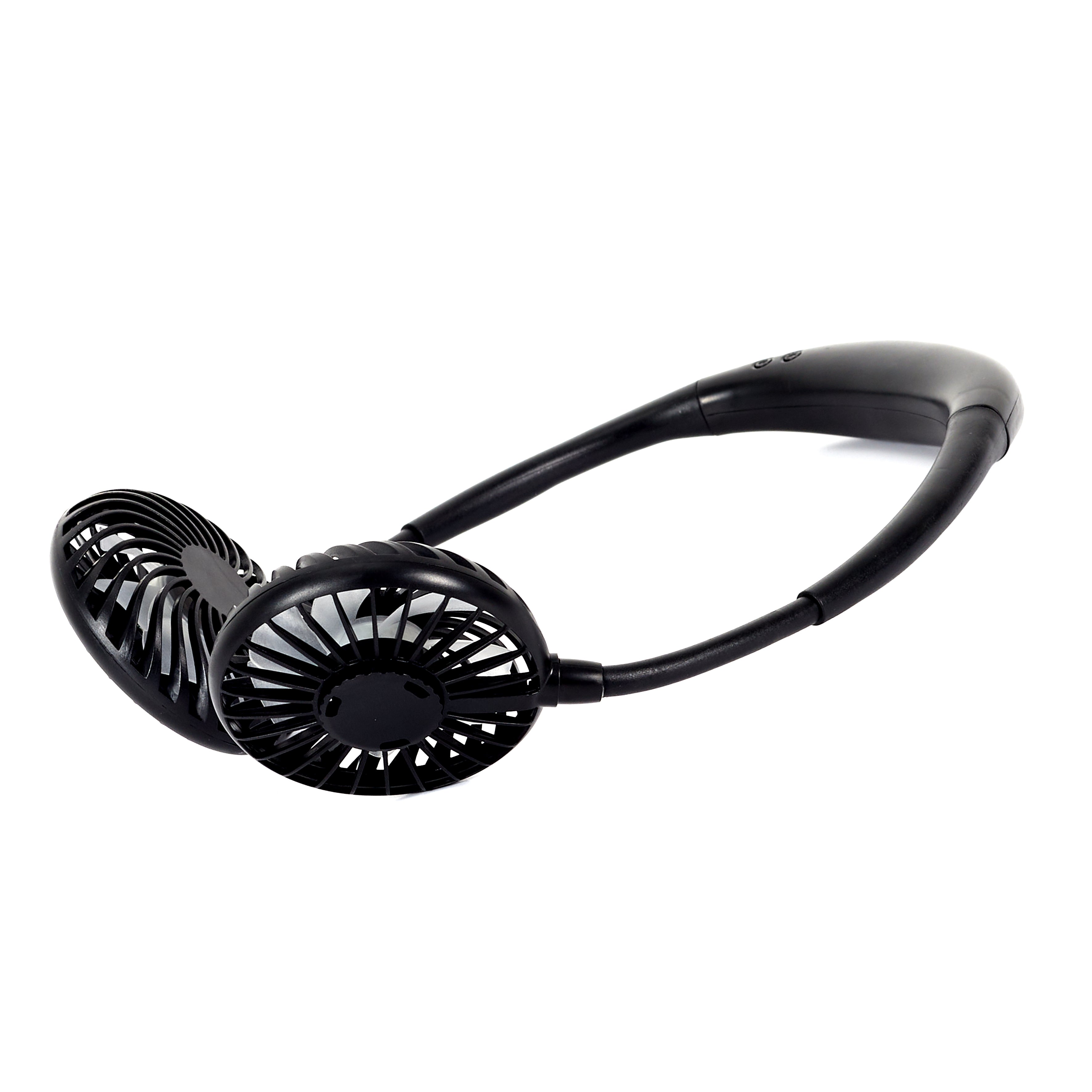 VENTILATEUR RECHARGEABLE TOUR DE COU LUMINEUX