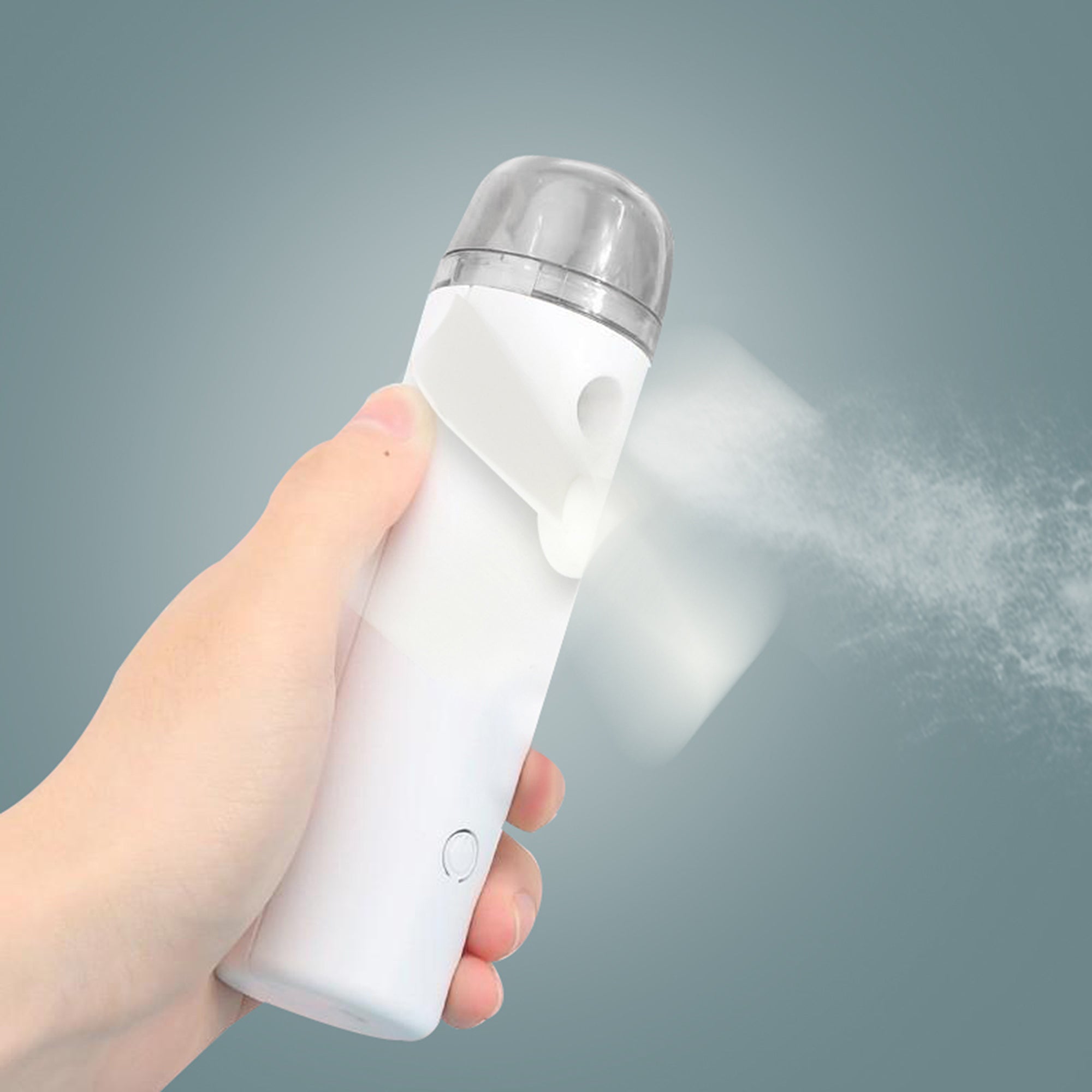 VENTILATEUR BRUMISATEUR DE POCHE RECHARGEABLE